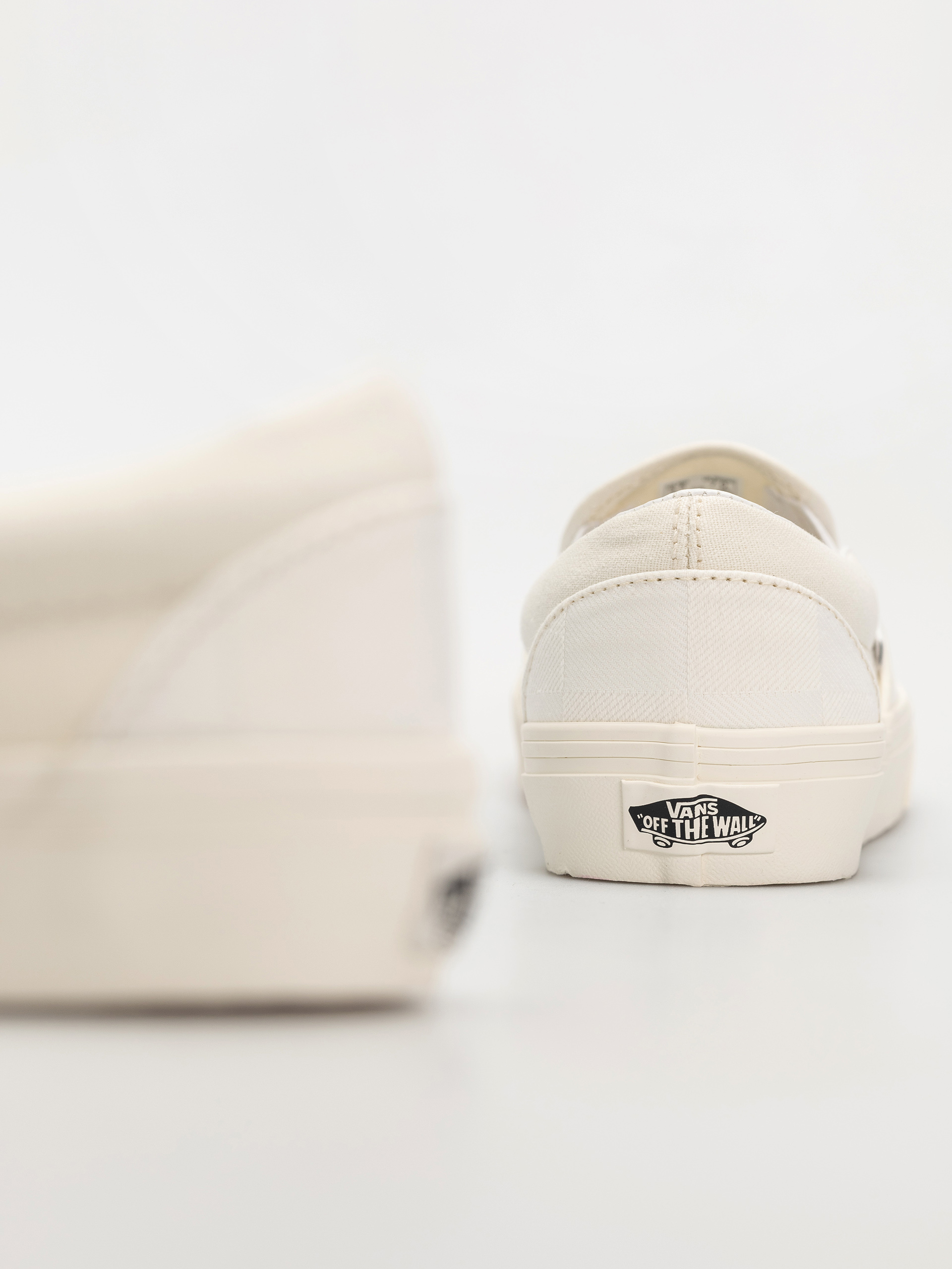 Boty Vans Classic Slip On (mono checkerboard white)