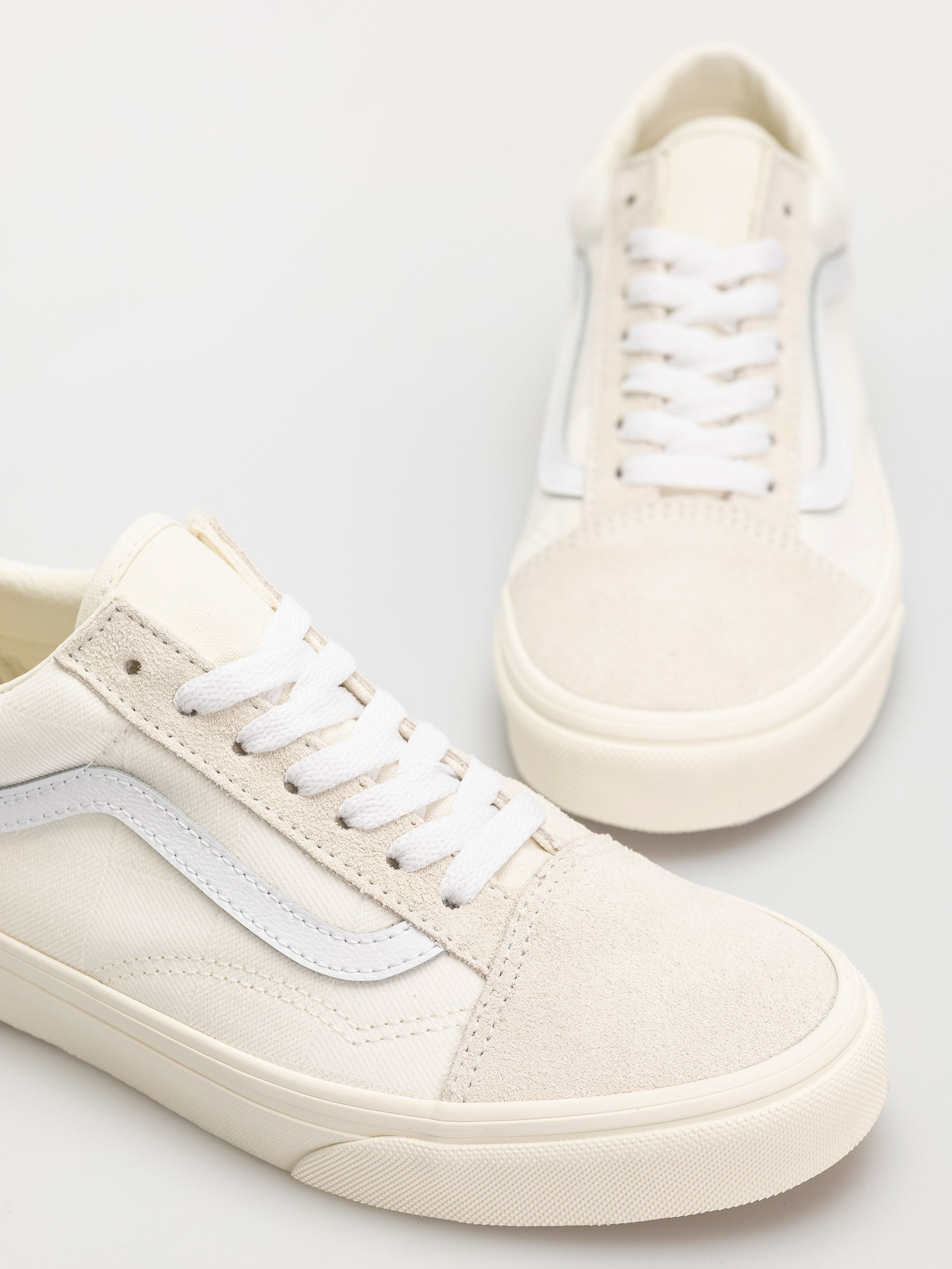 Boty Vans Old Skool (mono checkerboard white)