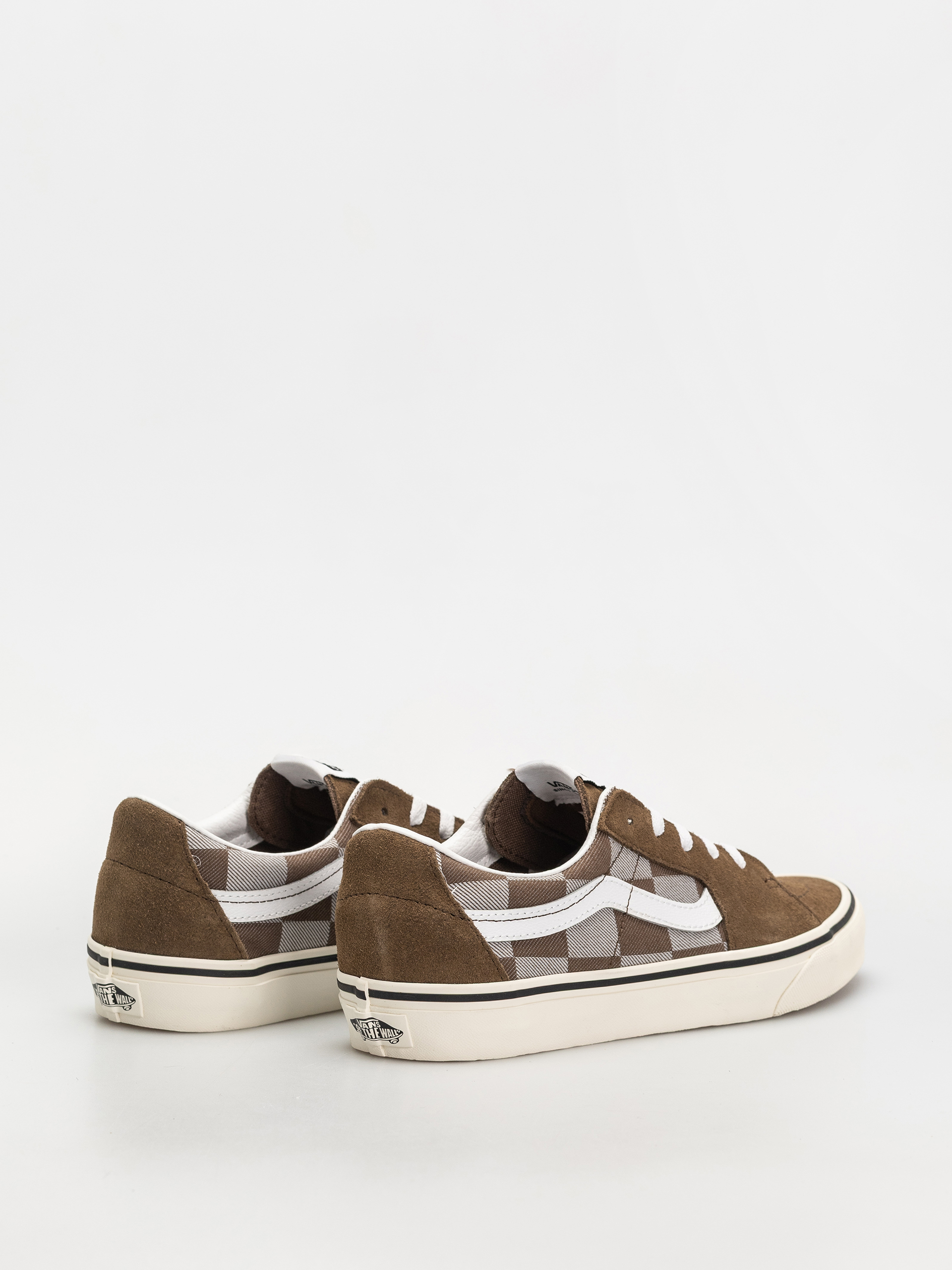 Boty Vans Sk8 Low (mono checkerboard brown)
