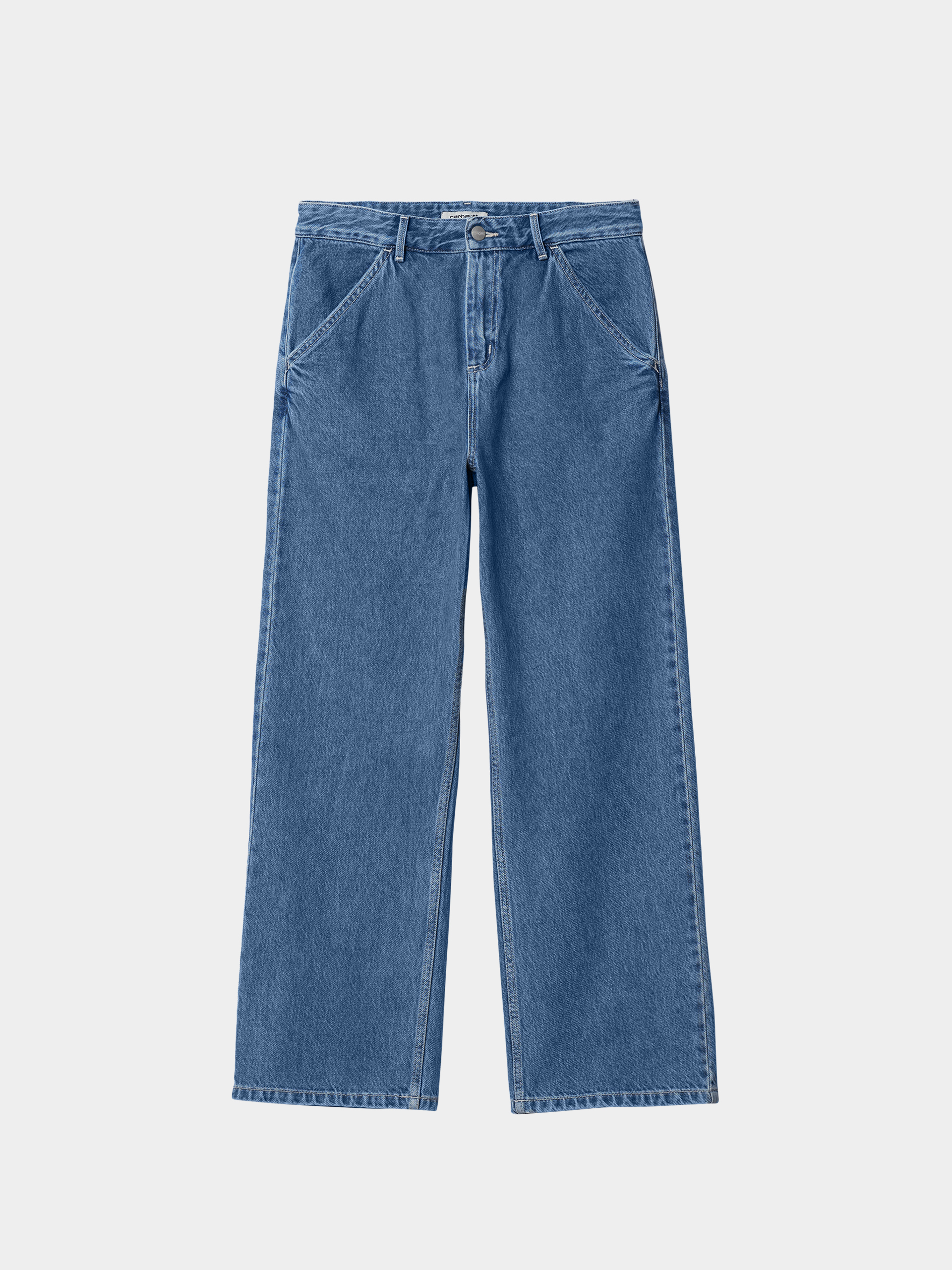Kalhoty Carhartt WIP Simple Wmn (blue)