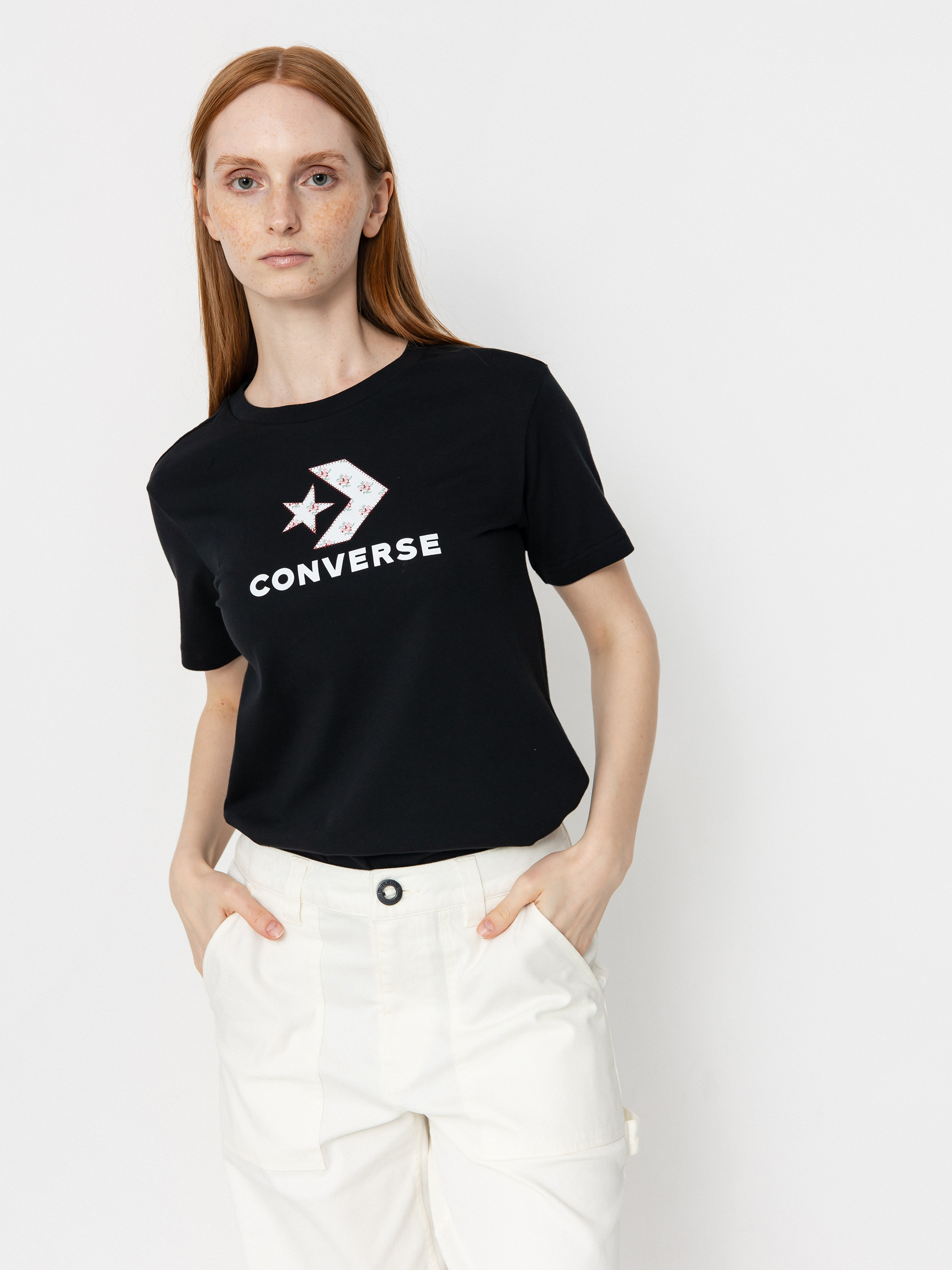 Triu010dko Converse Star Chevron Infill Wmn (converse black)