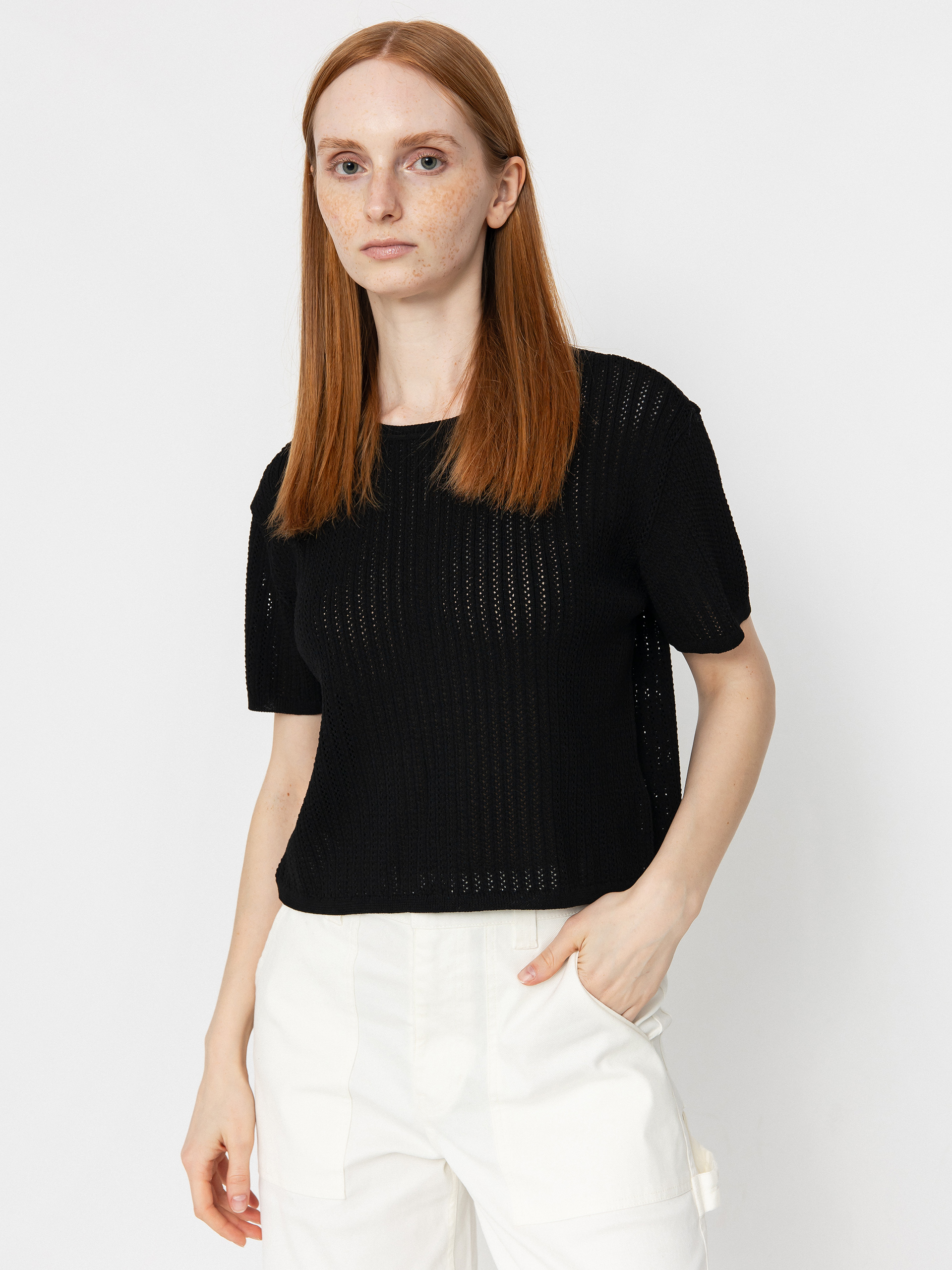 Tričko Volcom Meshy Beach Wmn (black)