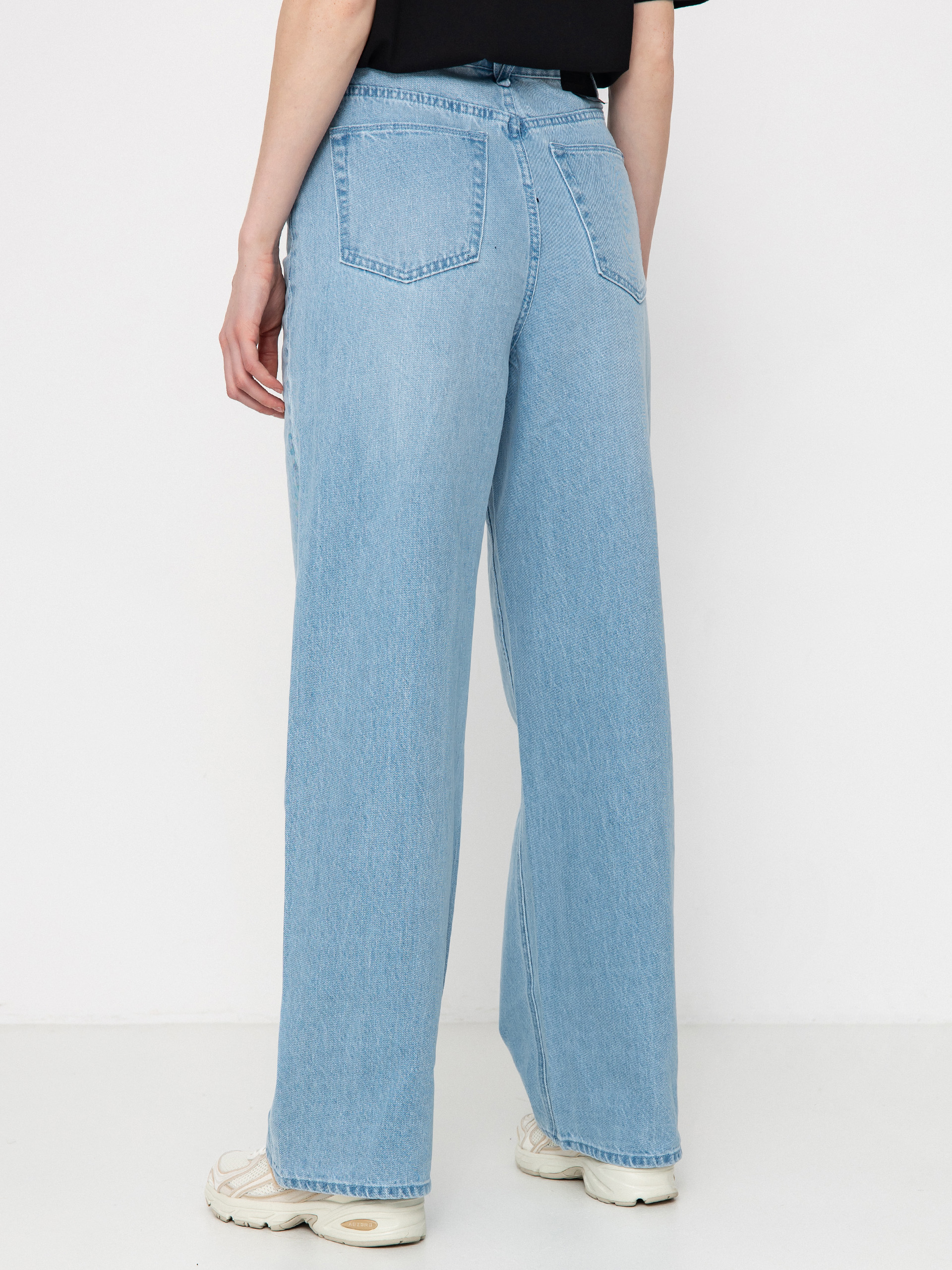 Kalhoty Volcom Stoned Bf Hirise Wmn (blue bird)