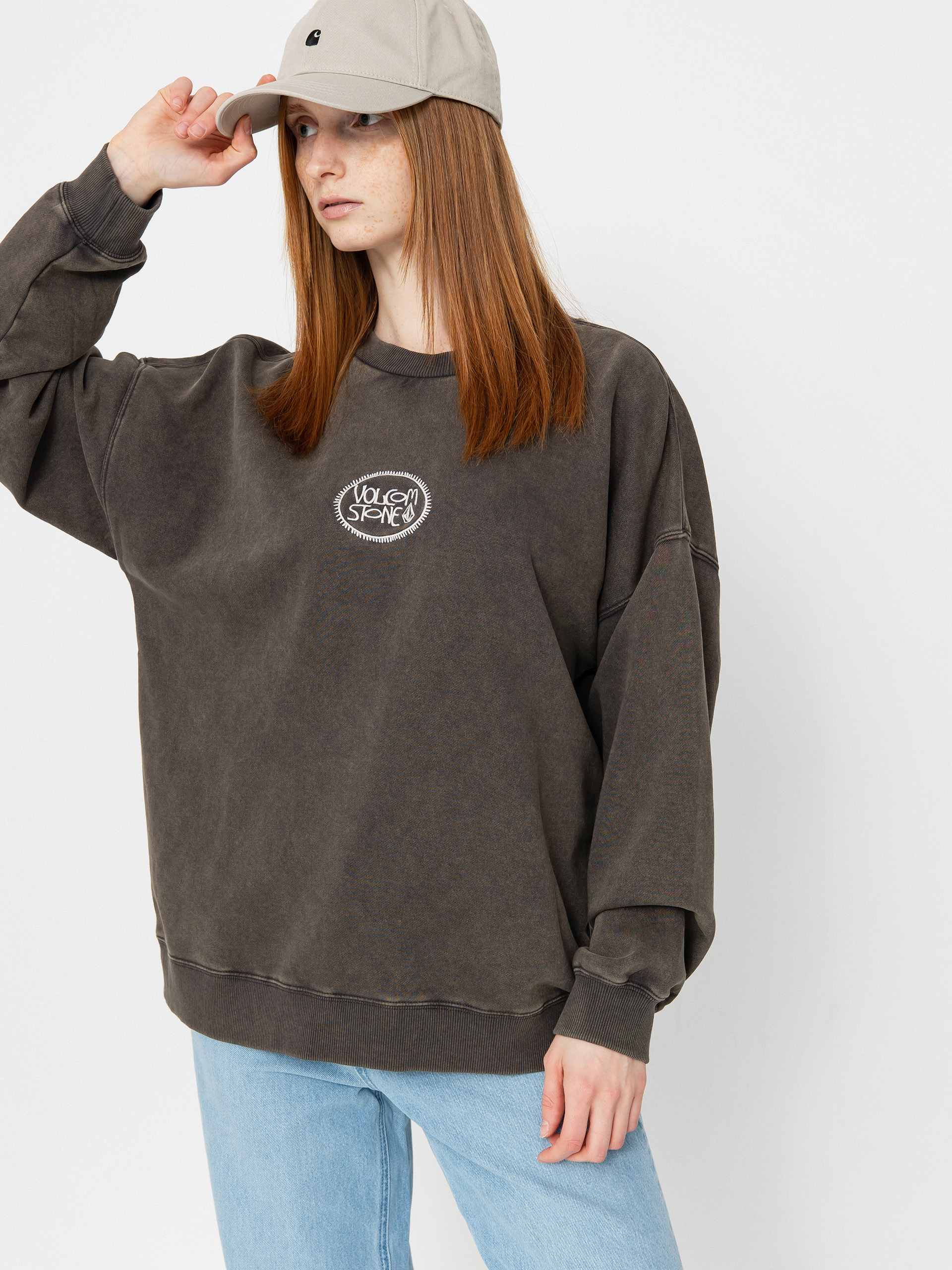 Mikina Volcom Stone Crew Wmn (vintage black)