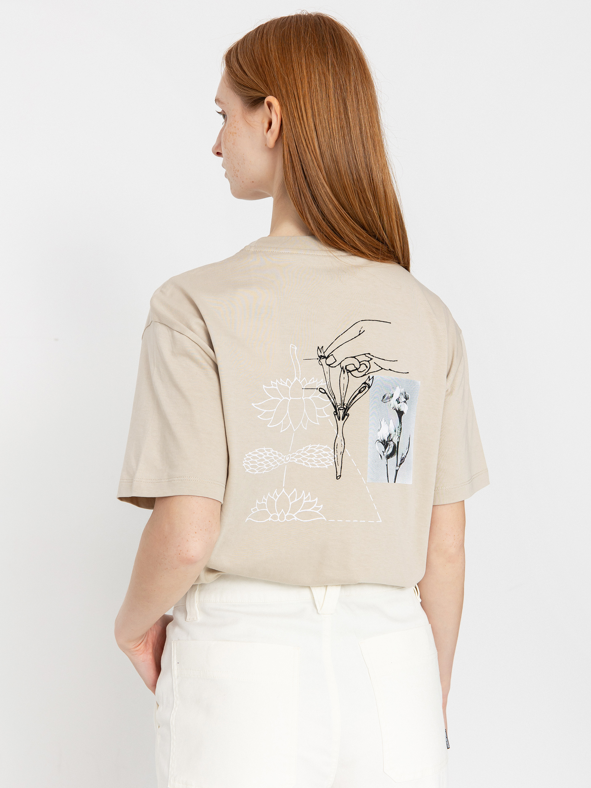 Kalhoty Volcom Stone Kraft Wmn (star white)