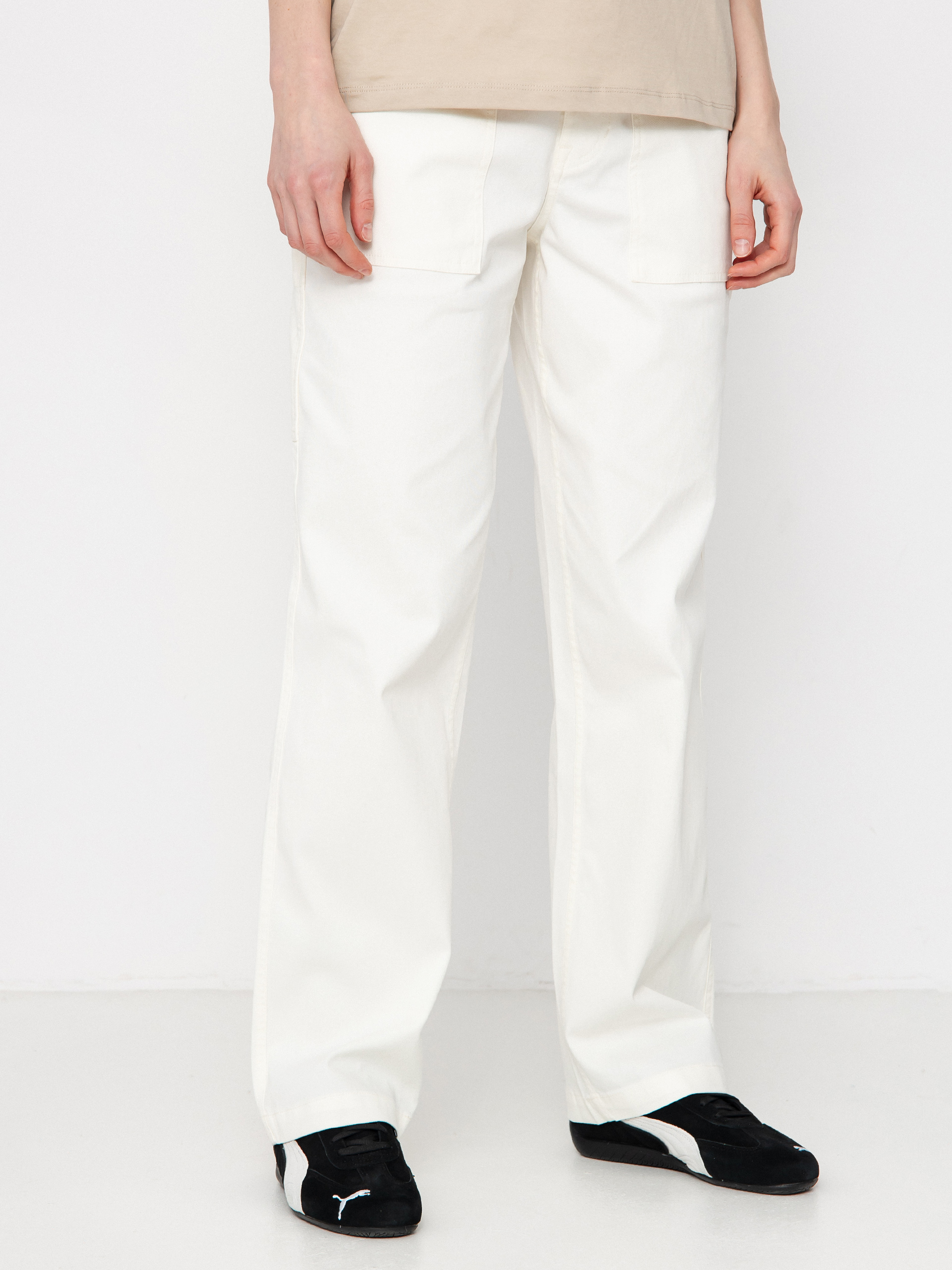 Kalhoty Volcom Stone Kraft Wmn (star white)