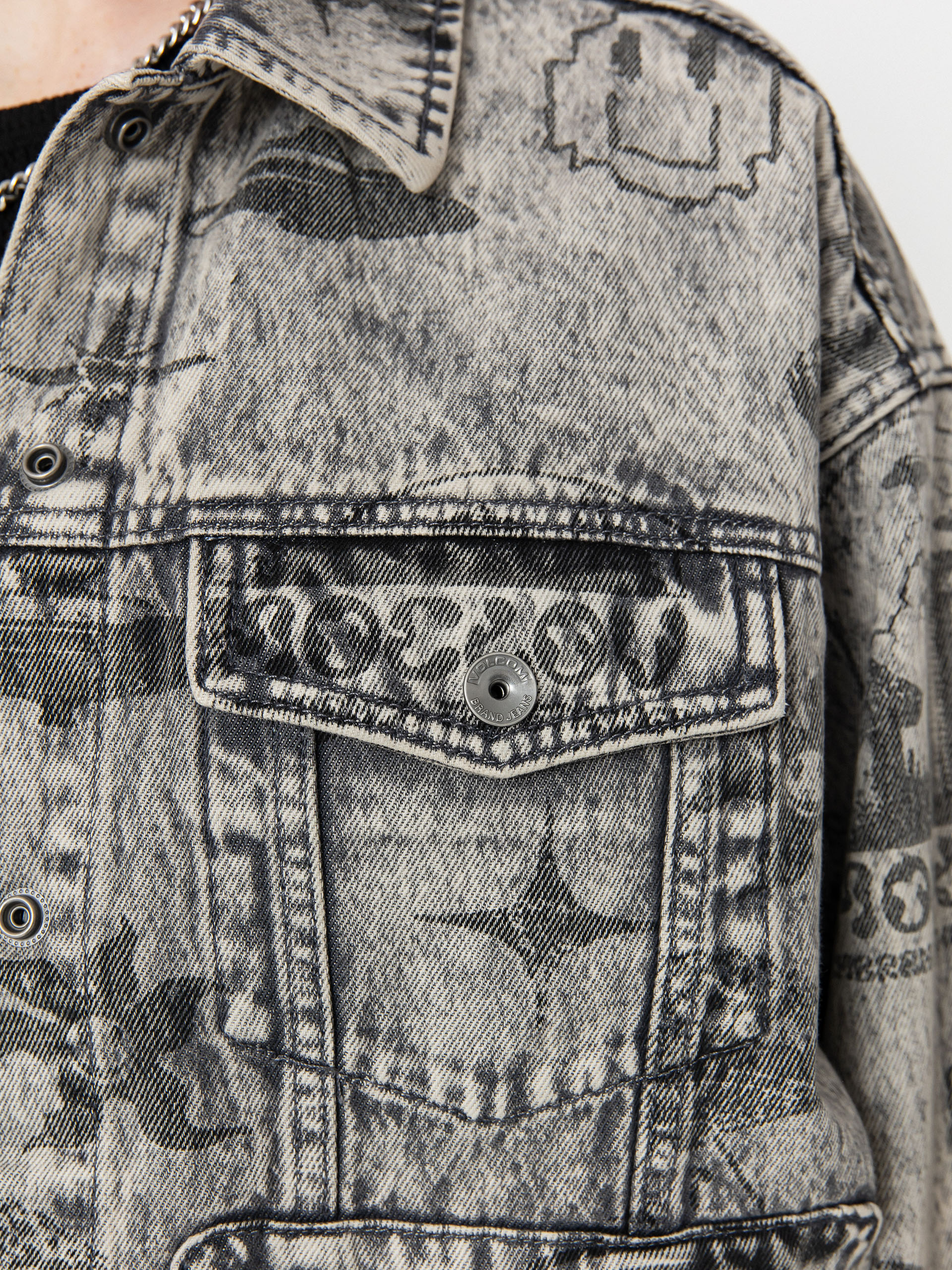 Bunda Volcom Fa Filip Rygalski Wmn (grey vintage)