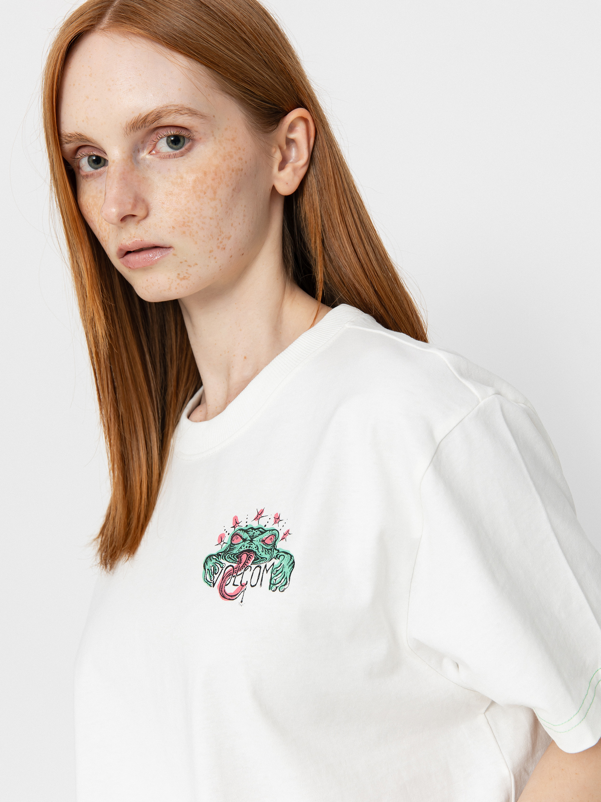 Tričko Volcom Fa Alix 1 Wmn (star white)