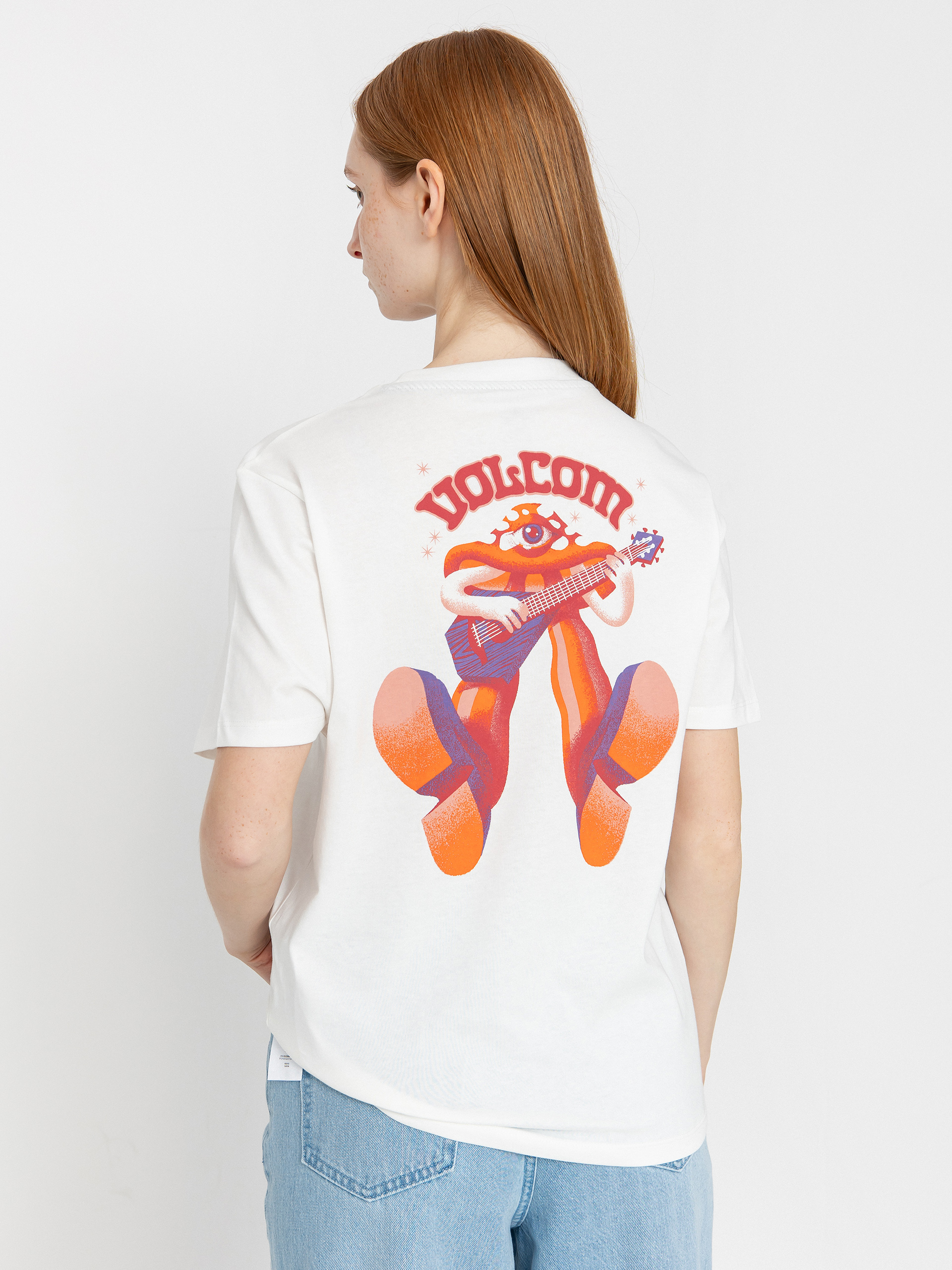 Tričko Volcom Radical Daze Up Wmn (star white)