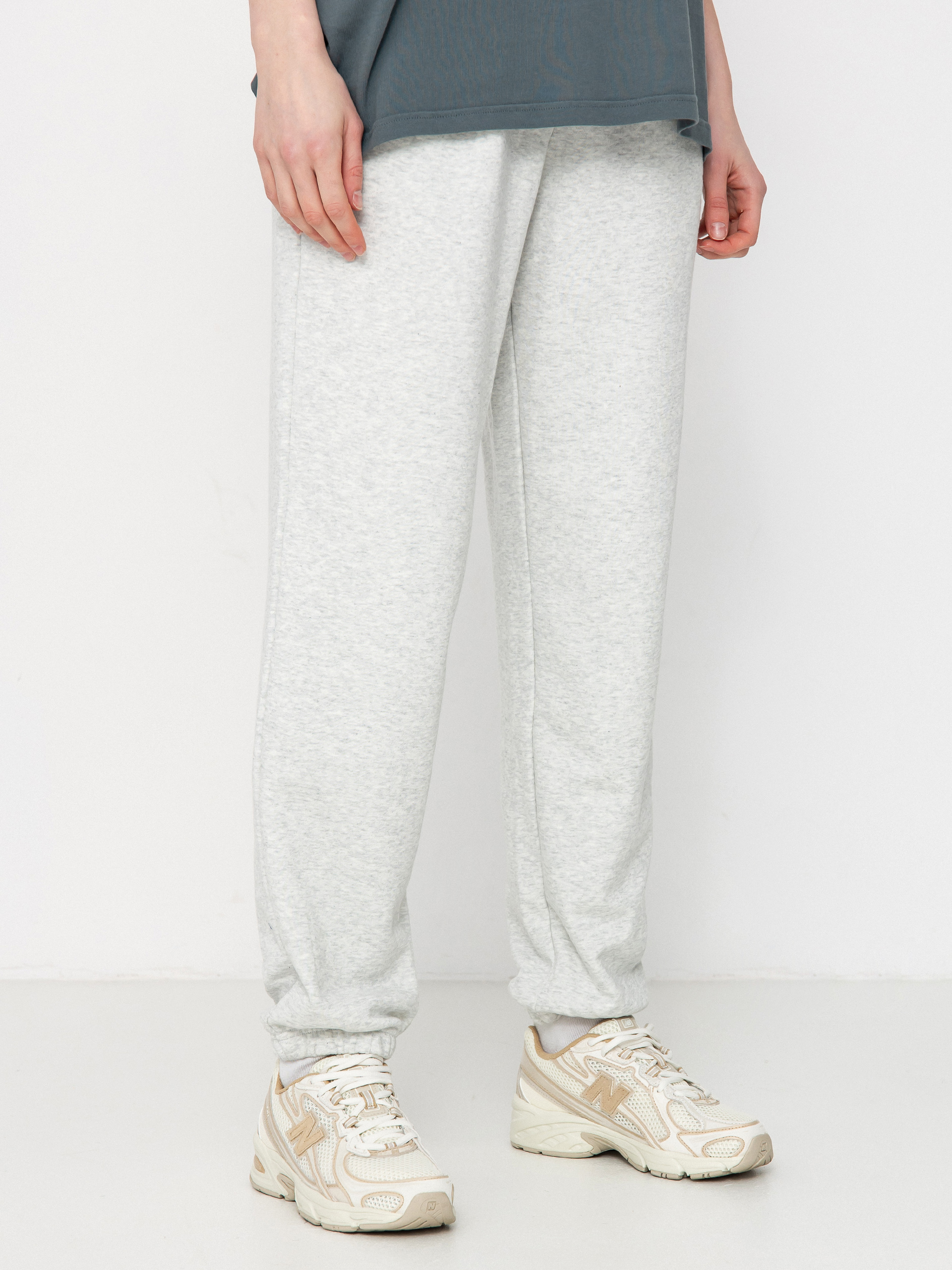 Kalhoty New Balance French Terry Wmn (ashheath)