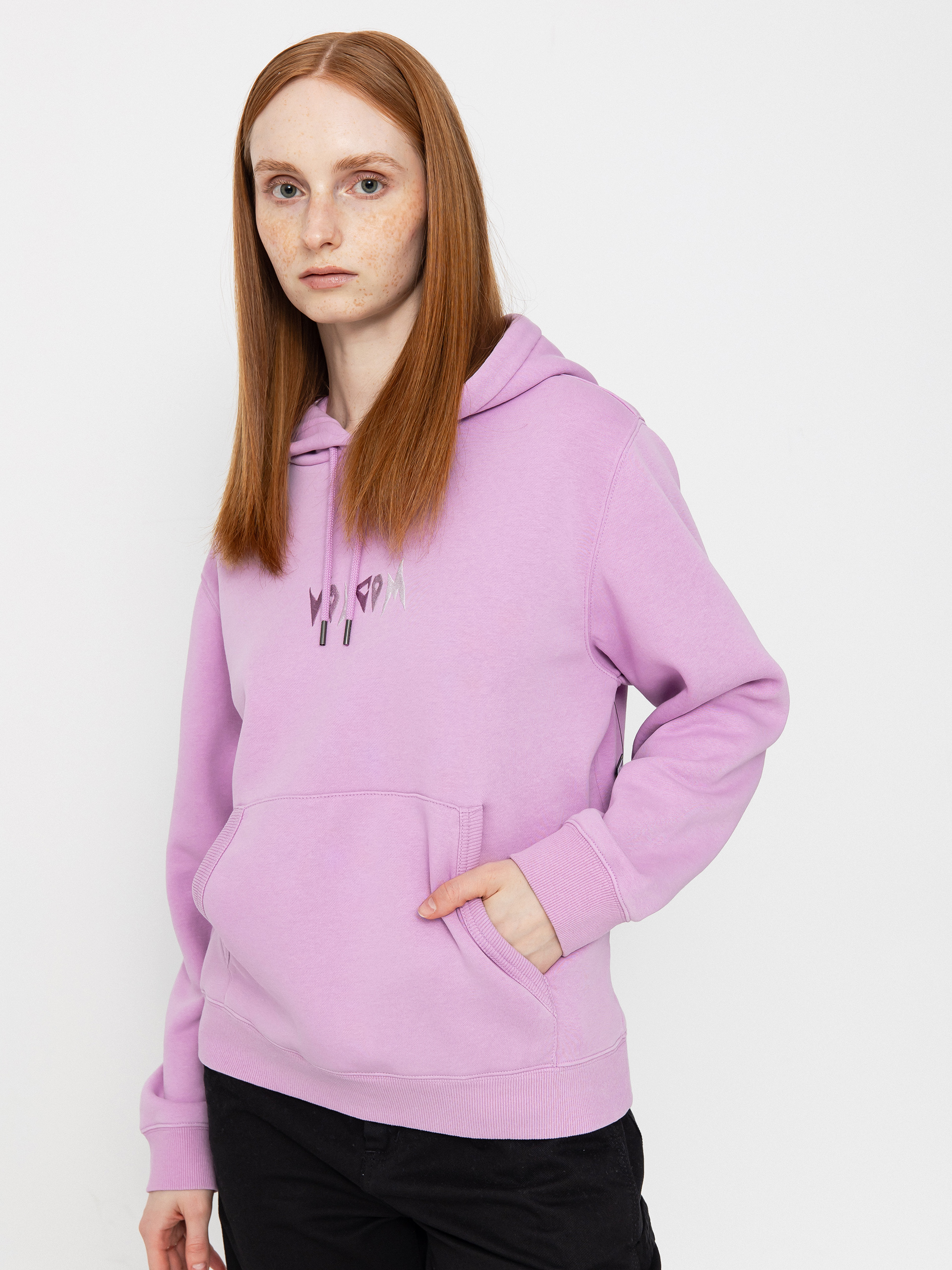 Mikina s kapucí Volcom Spikstone HD Wmn (iris purple)