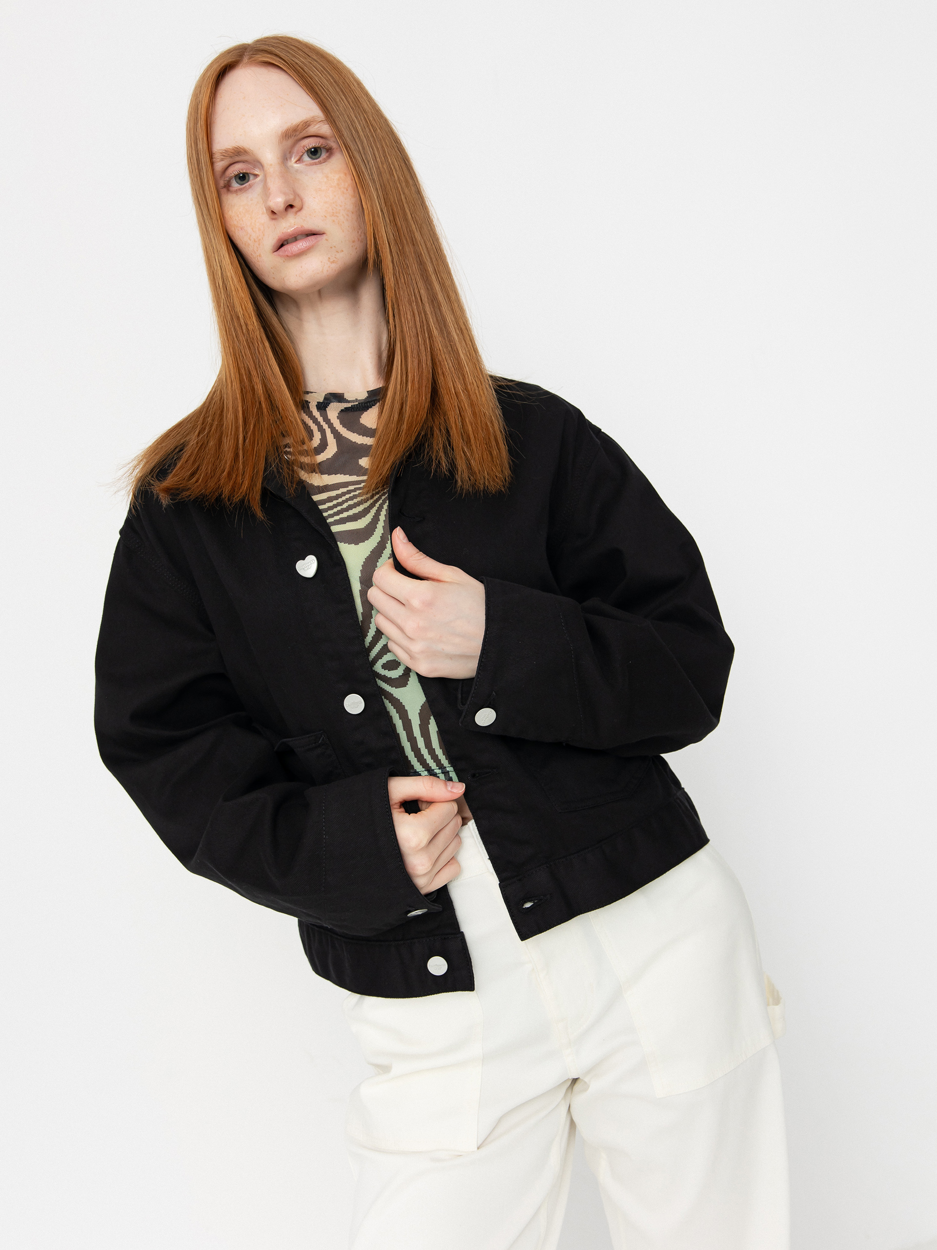 Bunda Carhartt WIP Drewe Wmn (black)