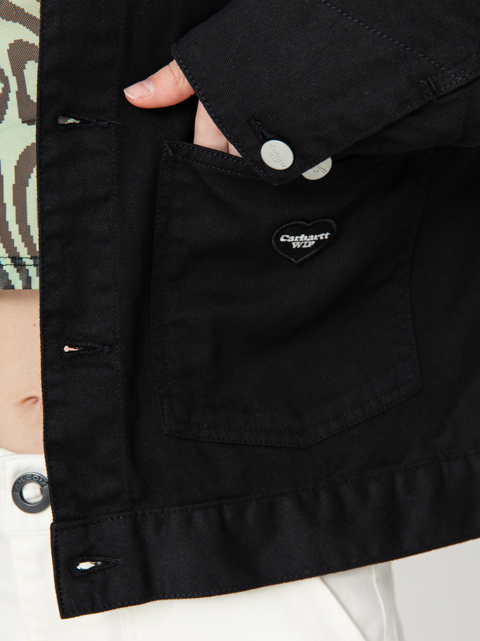 Bunda Carhartt WIP Drewe Wmn (black)