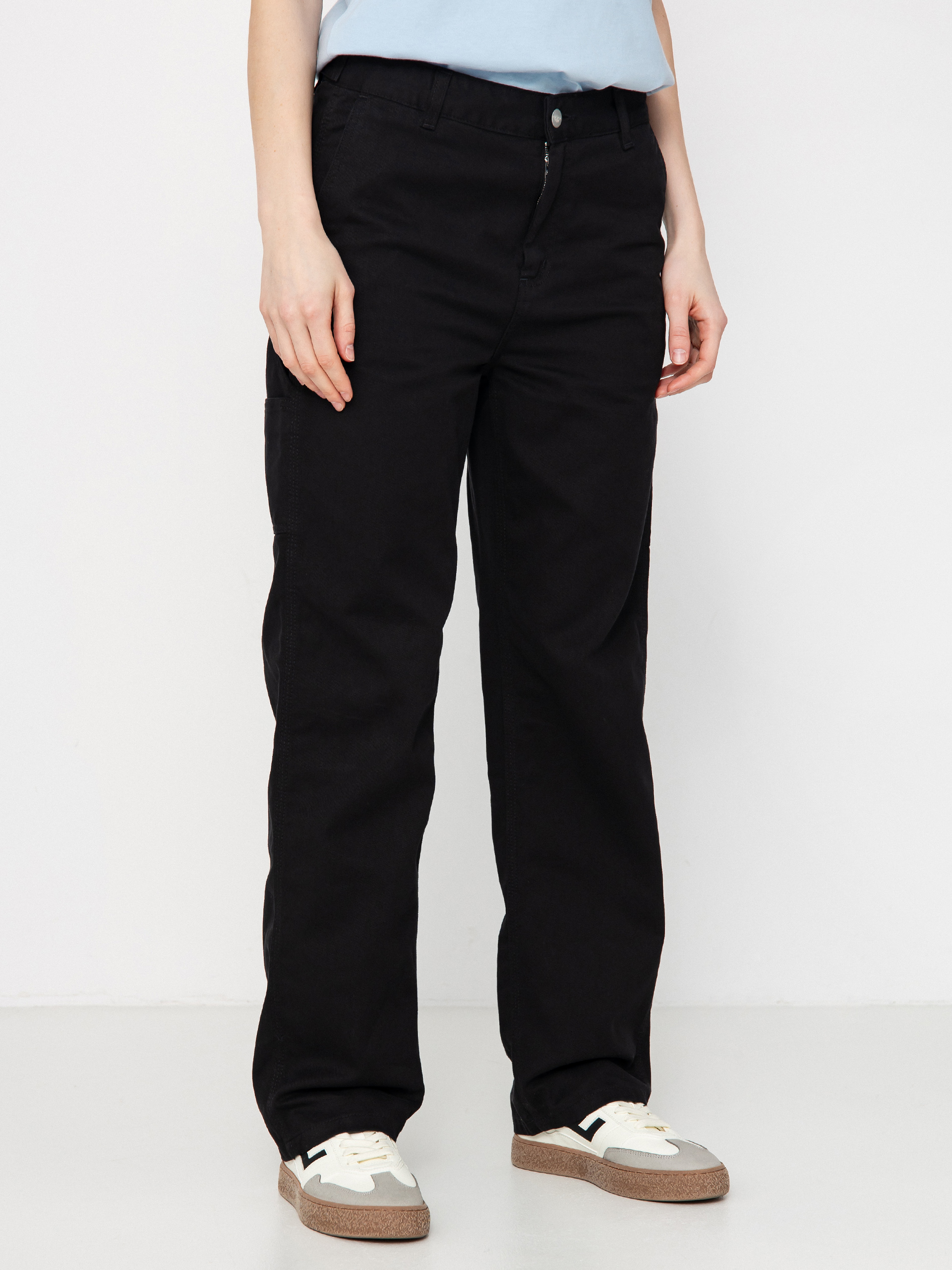 Kalhoty Carhartt WIP Drewe Wmn (black)
