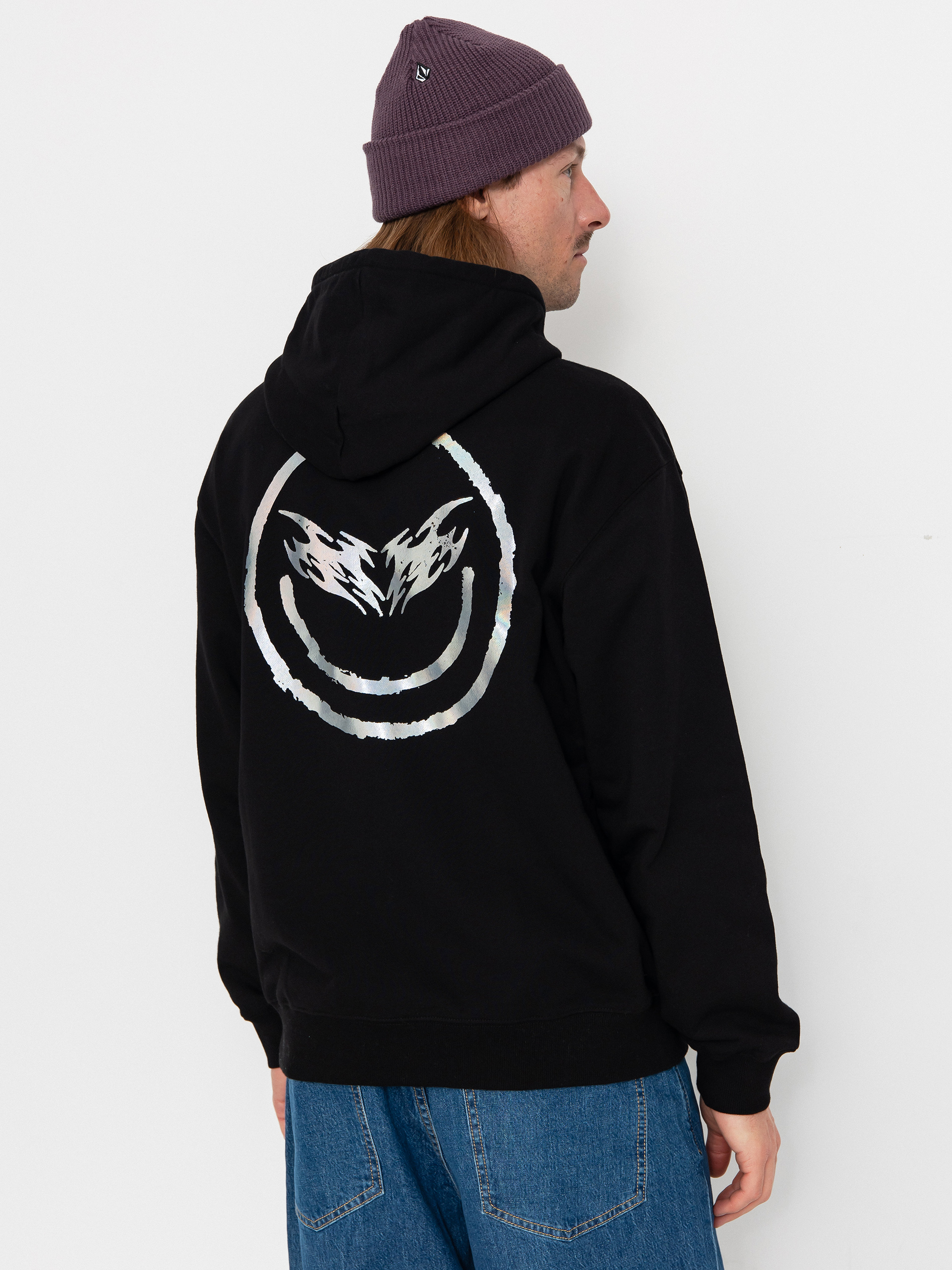 Mikina s kapucí Volcom Fa F Rygalski HD (black)
