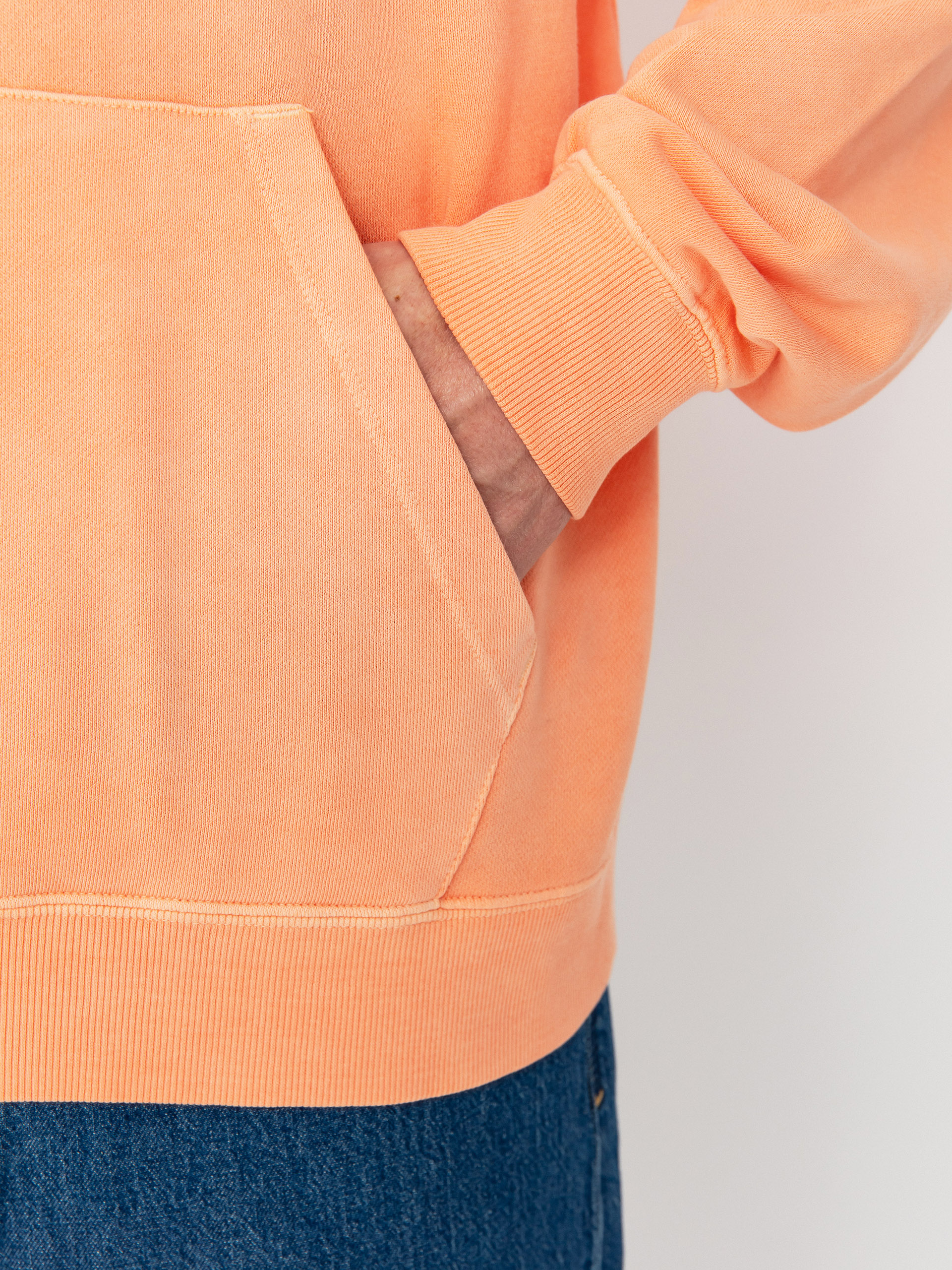 Mikina s kapucí Volcom Single Stone Tw HD (pale peach)