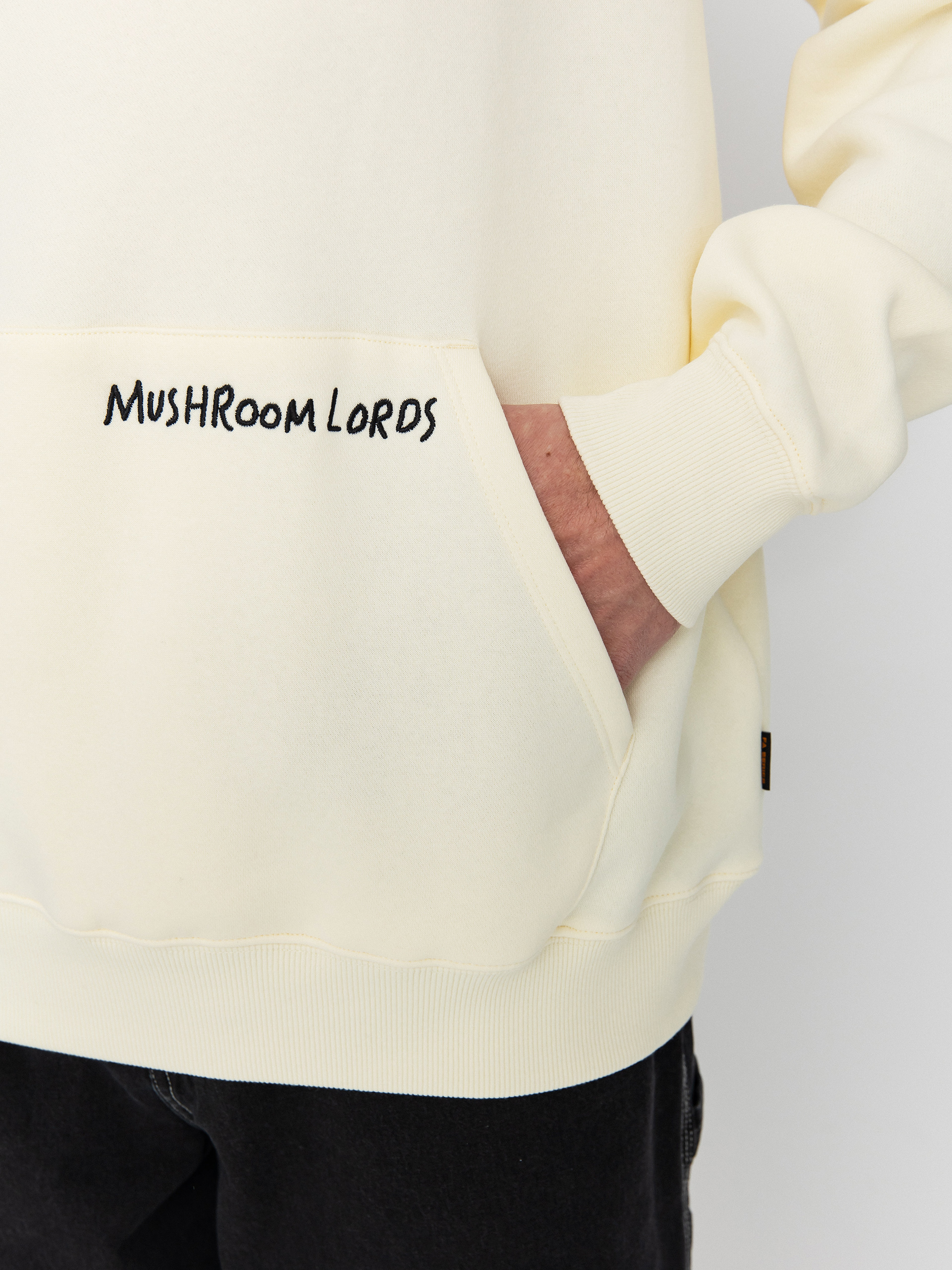 Mikina s kapucí Volcom Fa Bob Mollema 2 HD (light beige)