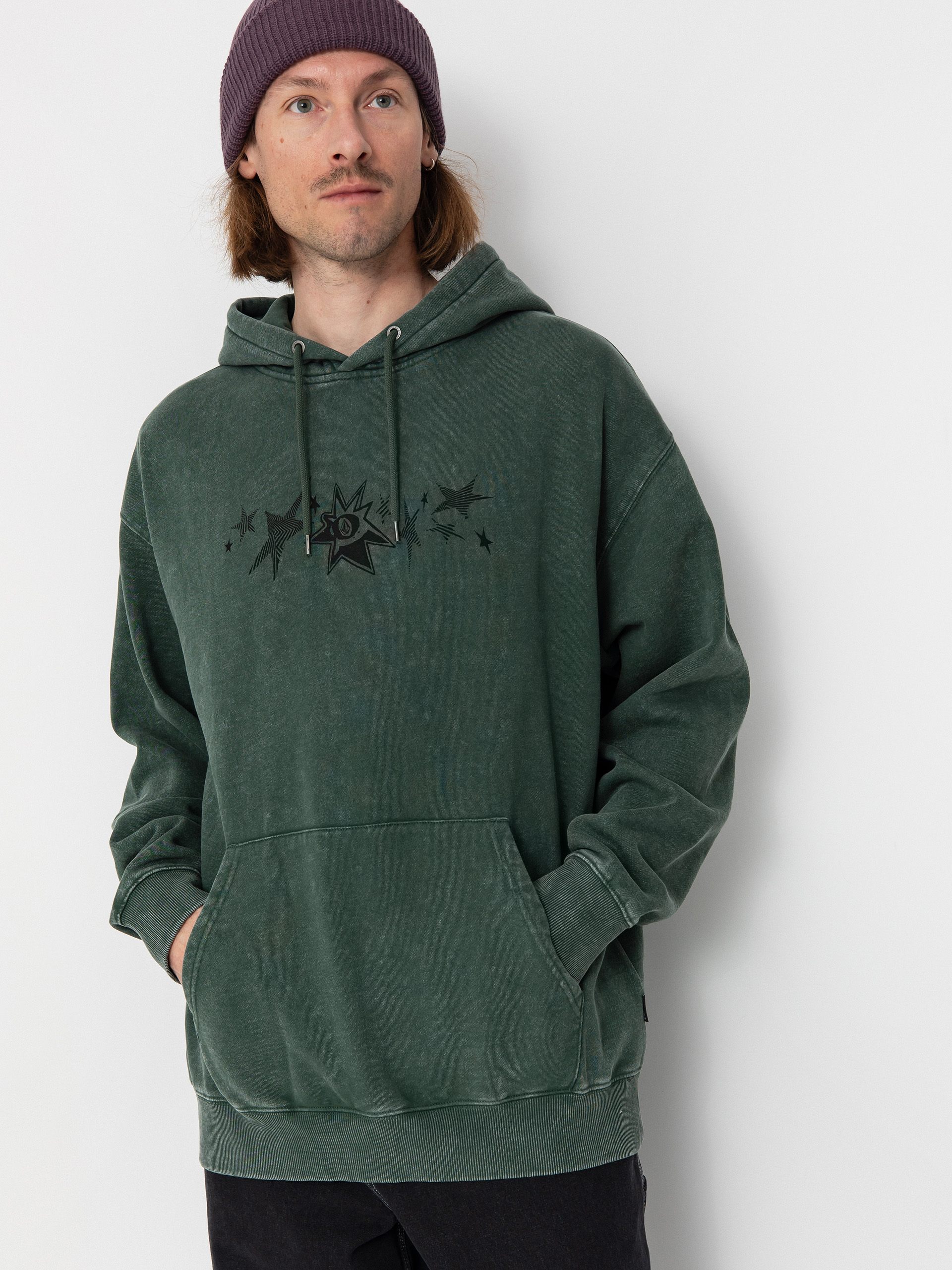 Mikina s kapucí Volcom Volcom Ent HD (alpine)