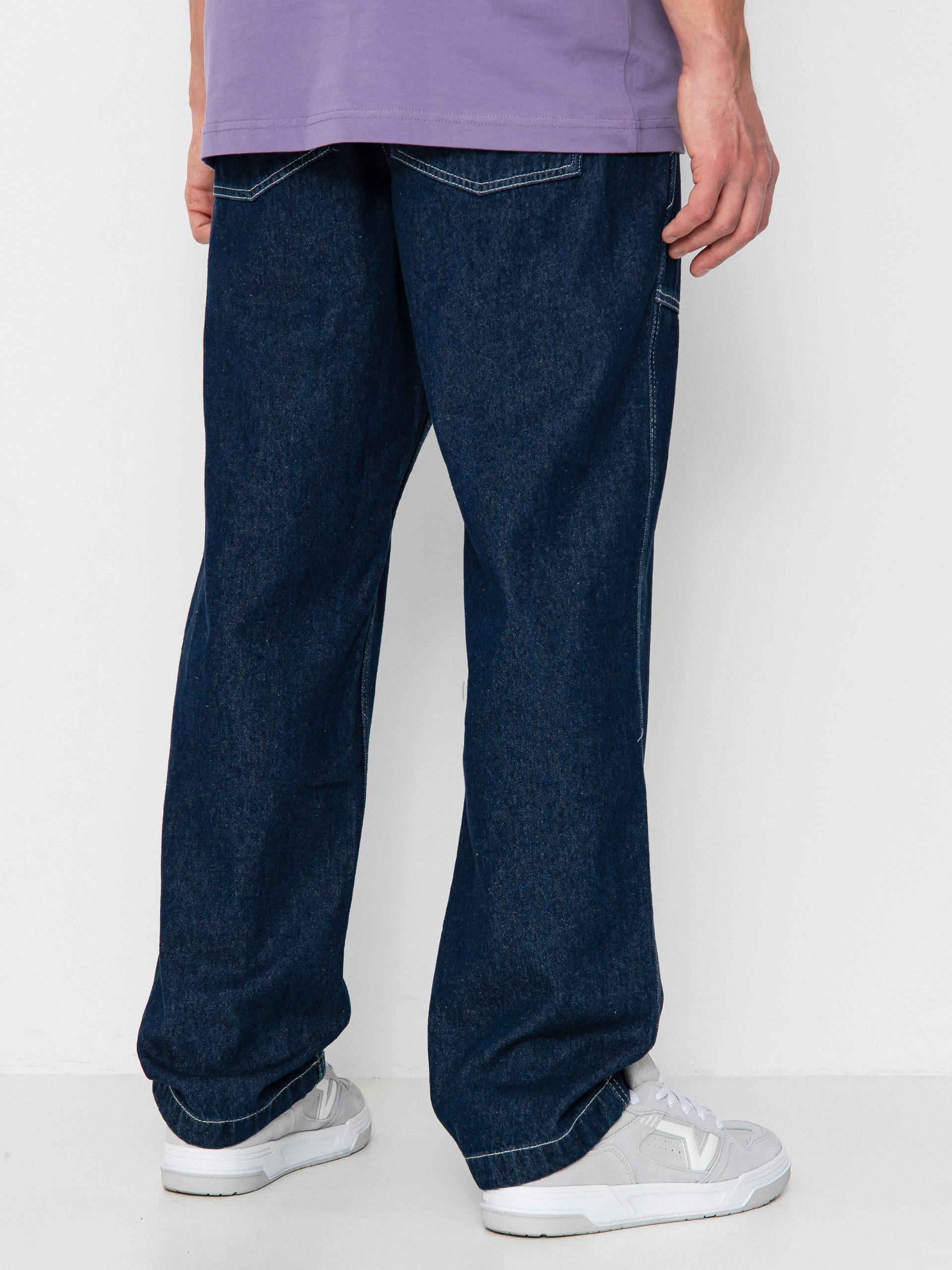 Kalhoty Vans Fatigue Loose Tapered Denim (dark denim)