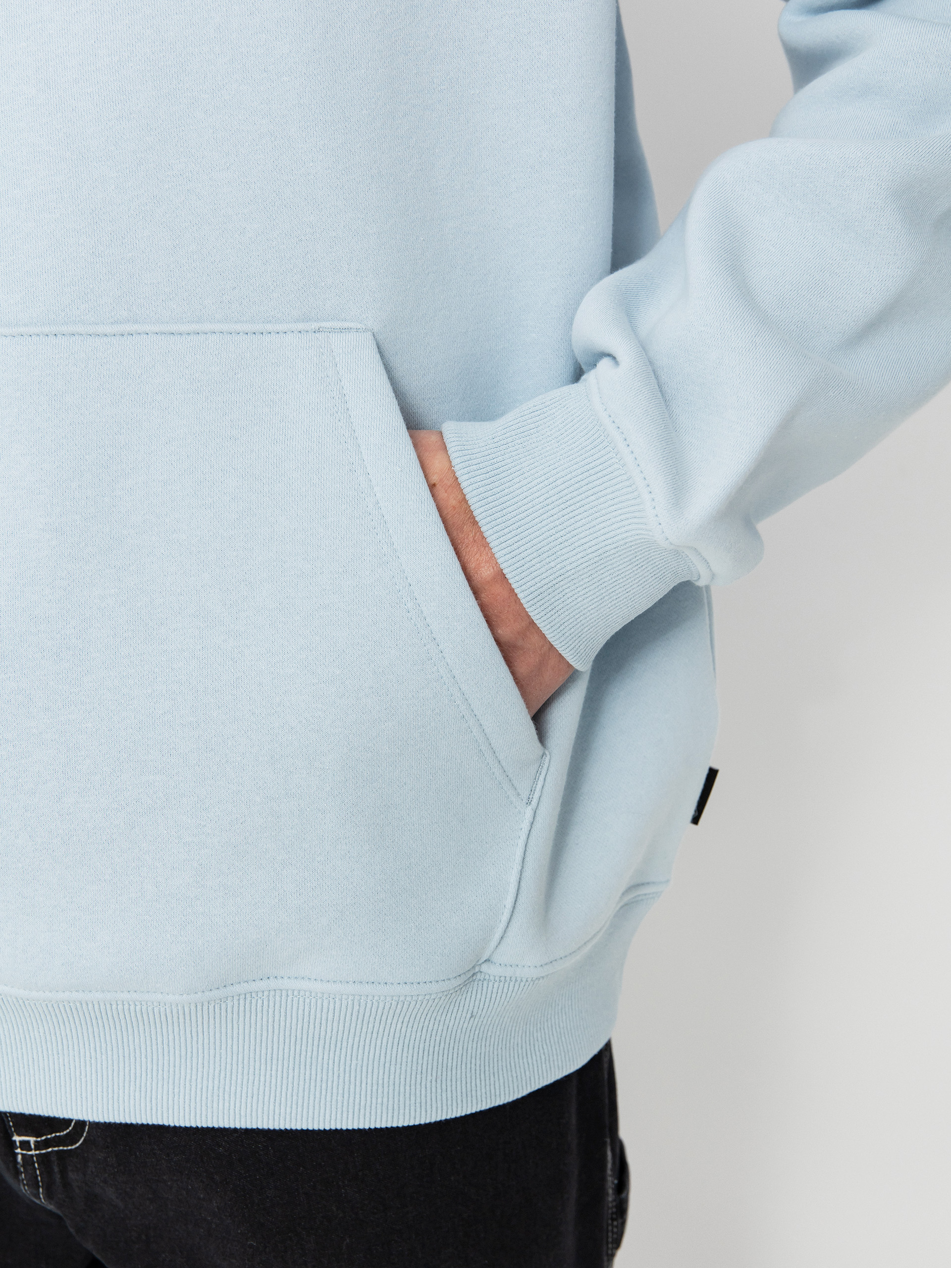 Mikina s kapucí Volcom Single Stone HD (carolina blue)