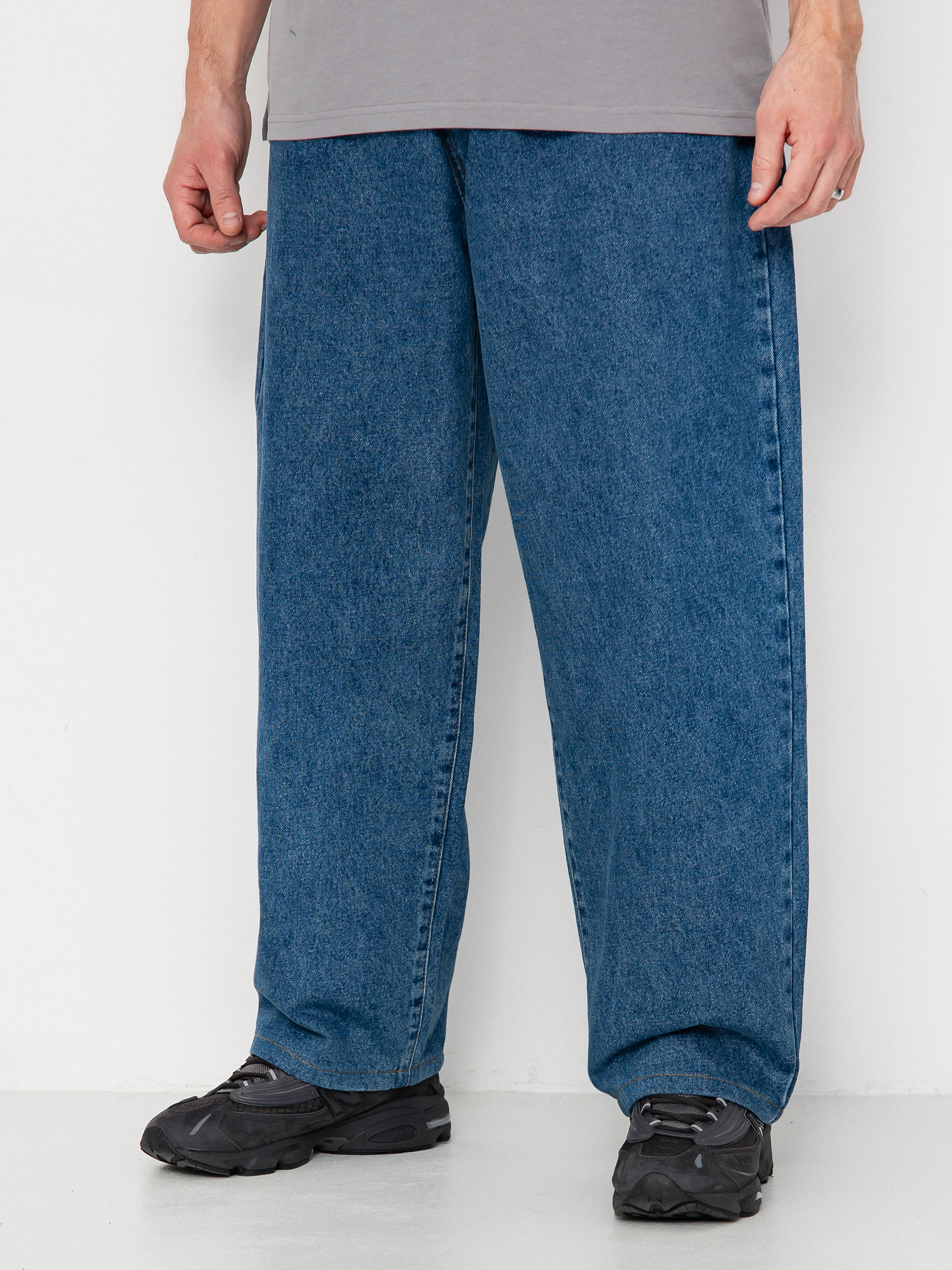 Kalhoty Wasted Paris Signature Rod (washed blue)