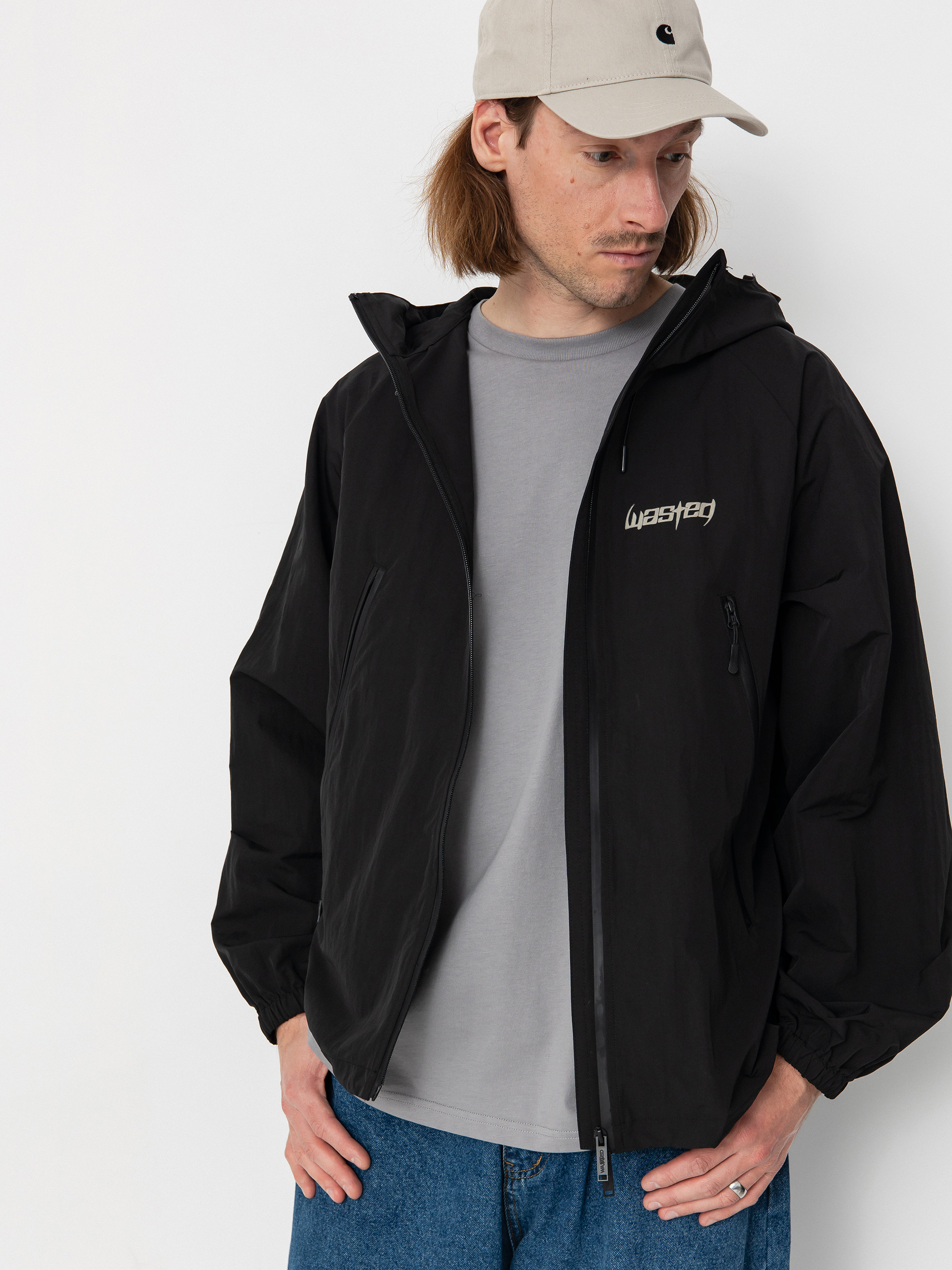 Bunda Wasted Paris Blade Windbreaker (black)