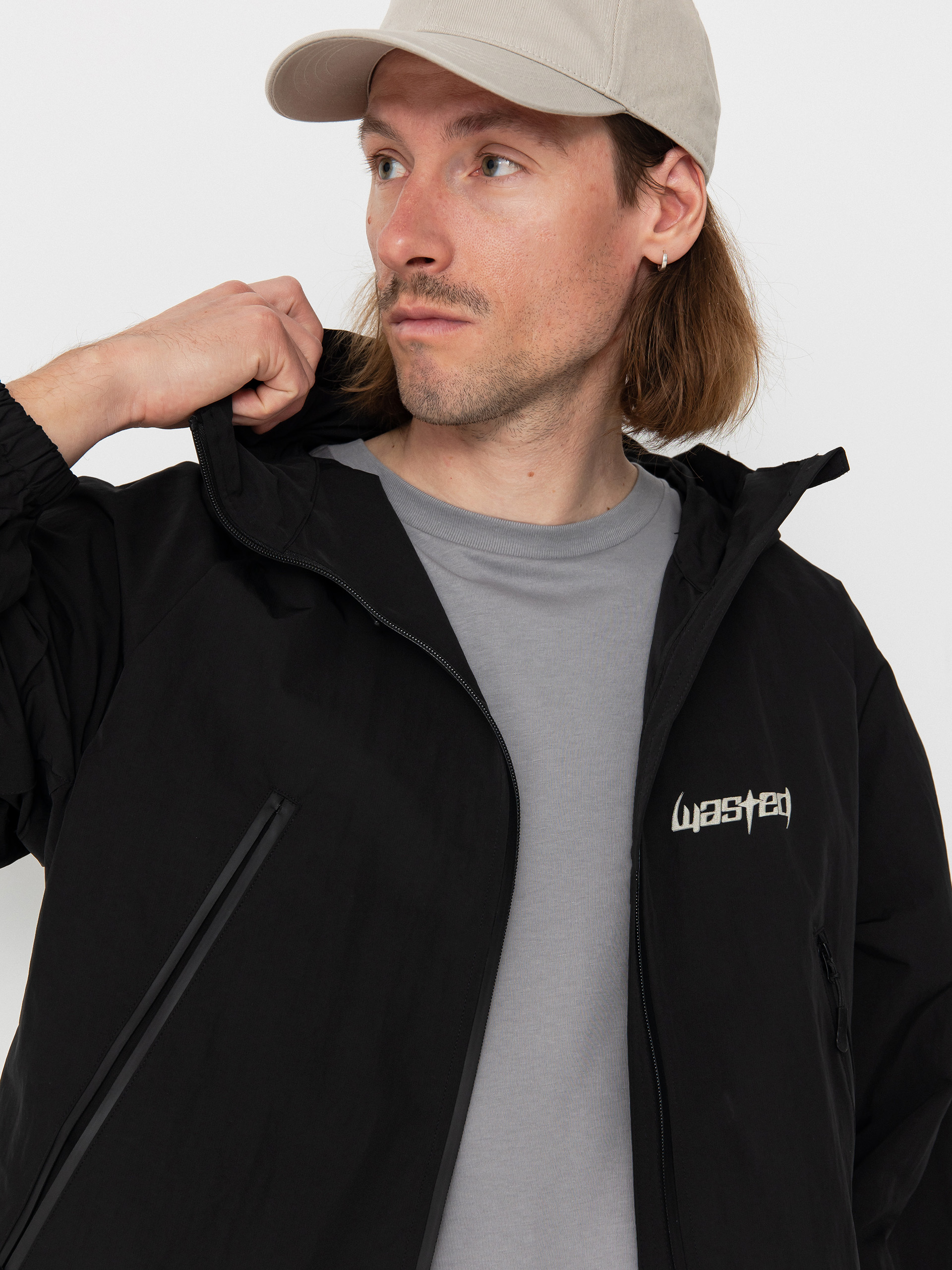 Bunda Wasted Paris Blade Windbreaker (black)