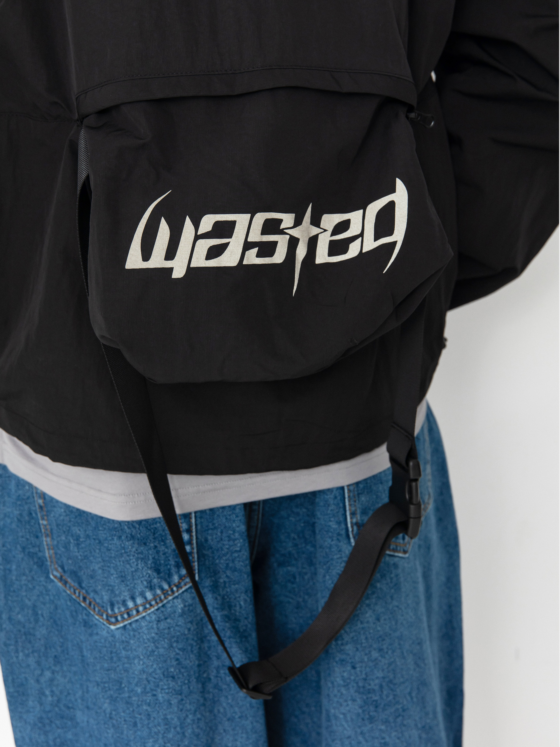Bunda Wasted Paris Blade Windbreaker (black)
