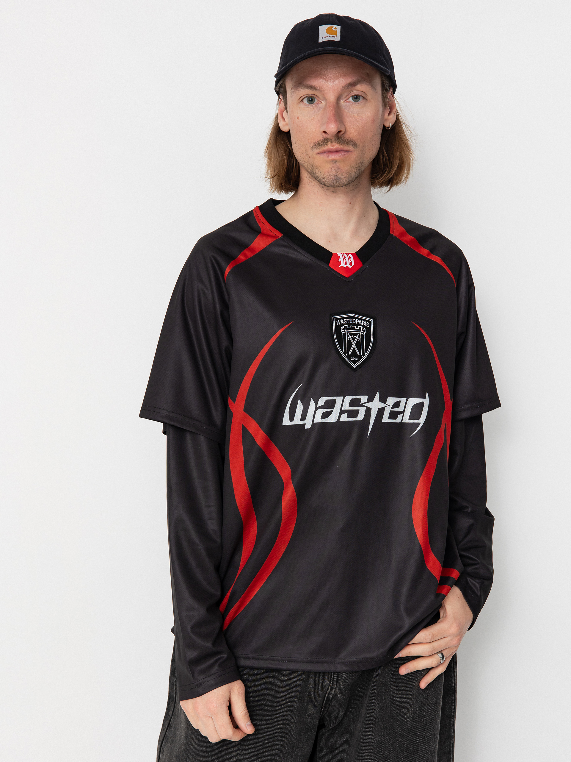 Triko Wasted Paris Blade Football Jersey Age (black)