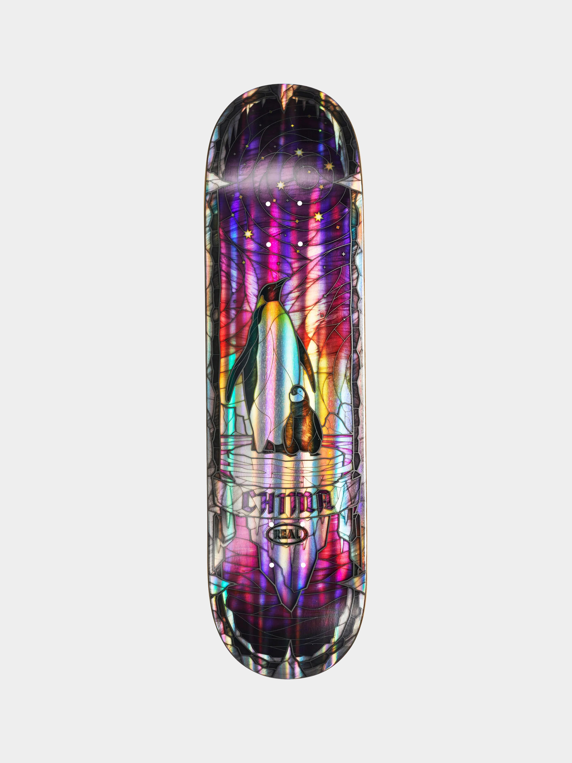 Deska Real Chima Holo Rainbow Cathedral (pink)