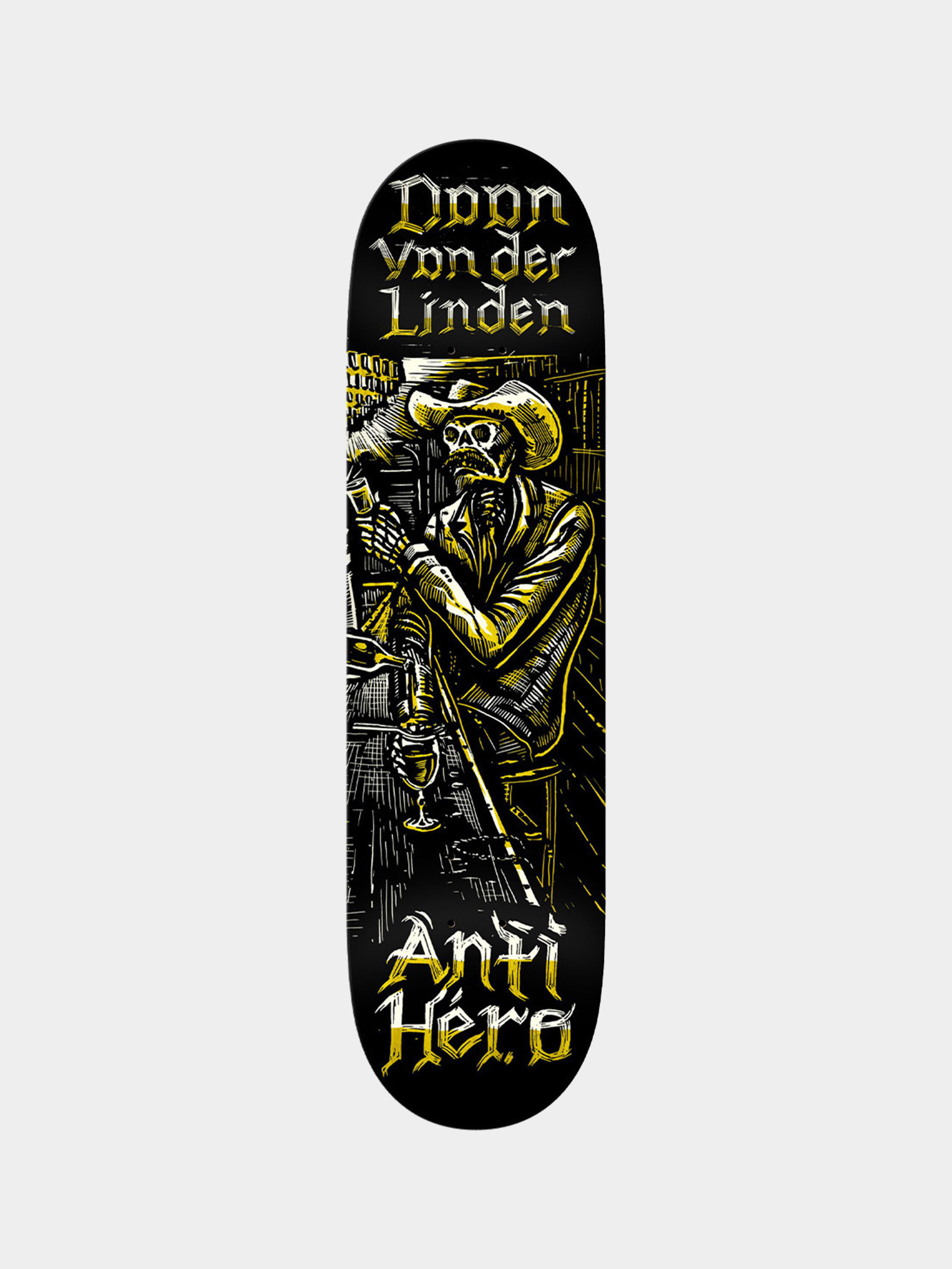 Deska Antihero Daan Absentes (black)