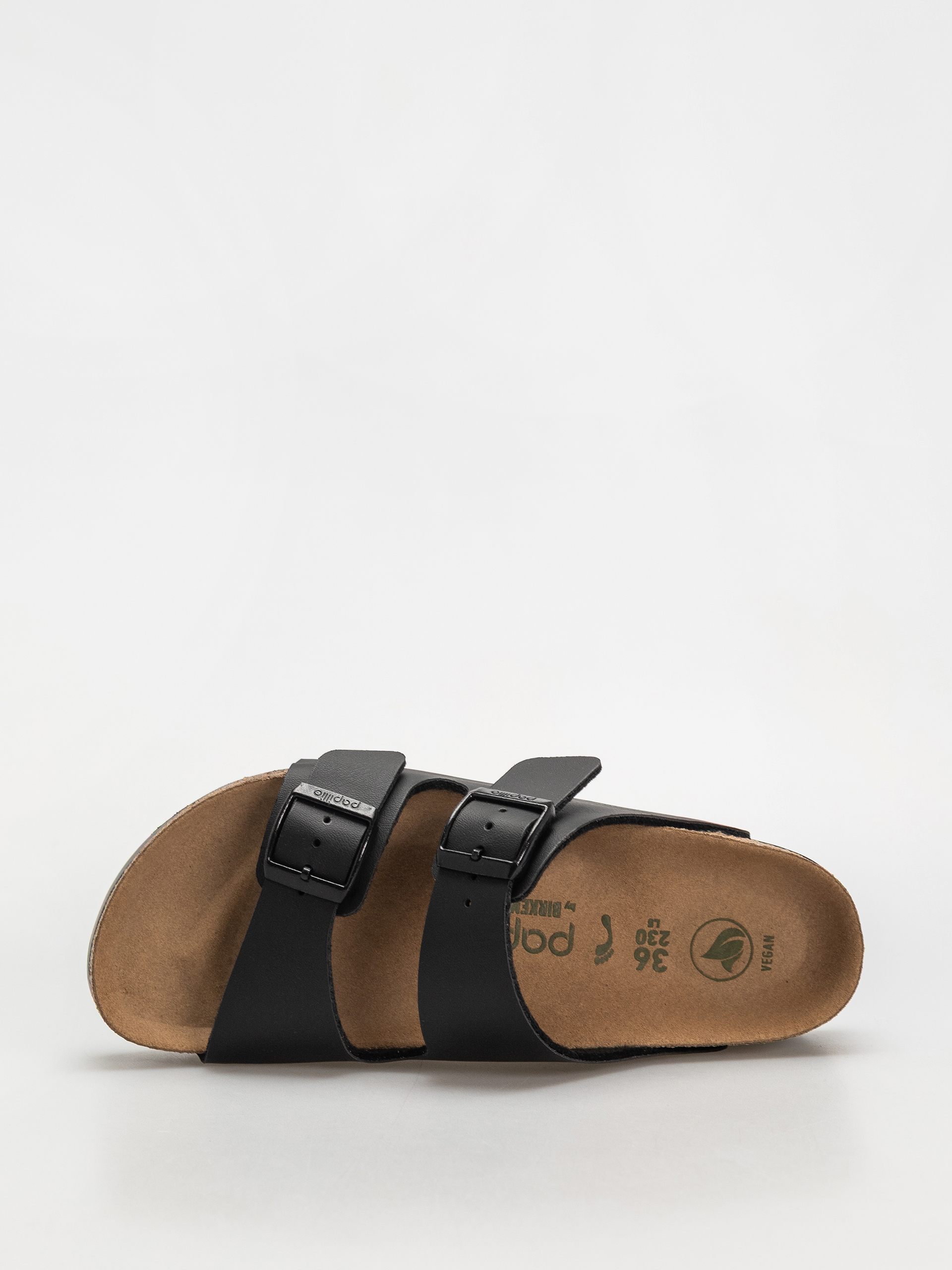 Plážovky Birkenstock Arizona Flex Platform Vegan Narrow Wmn (black)
