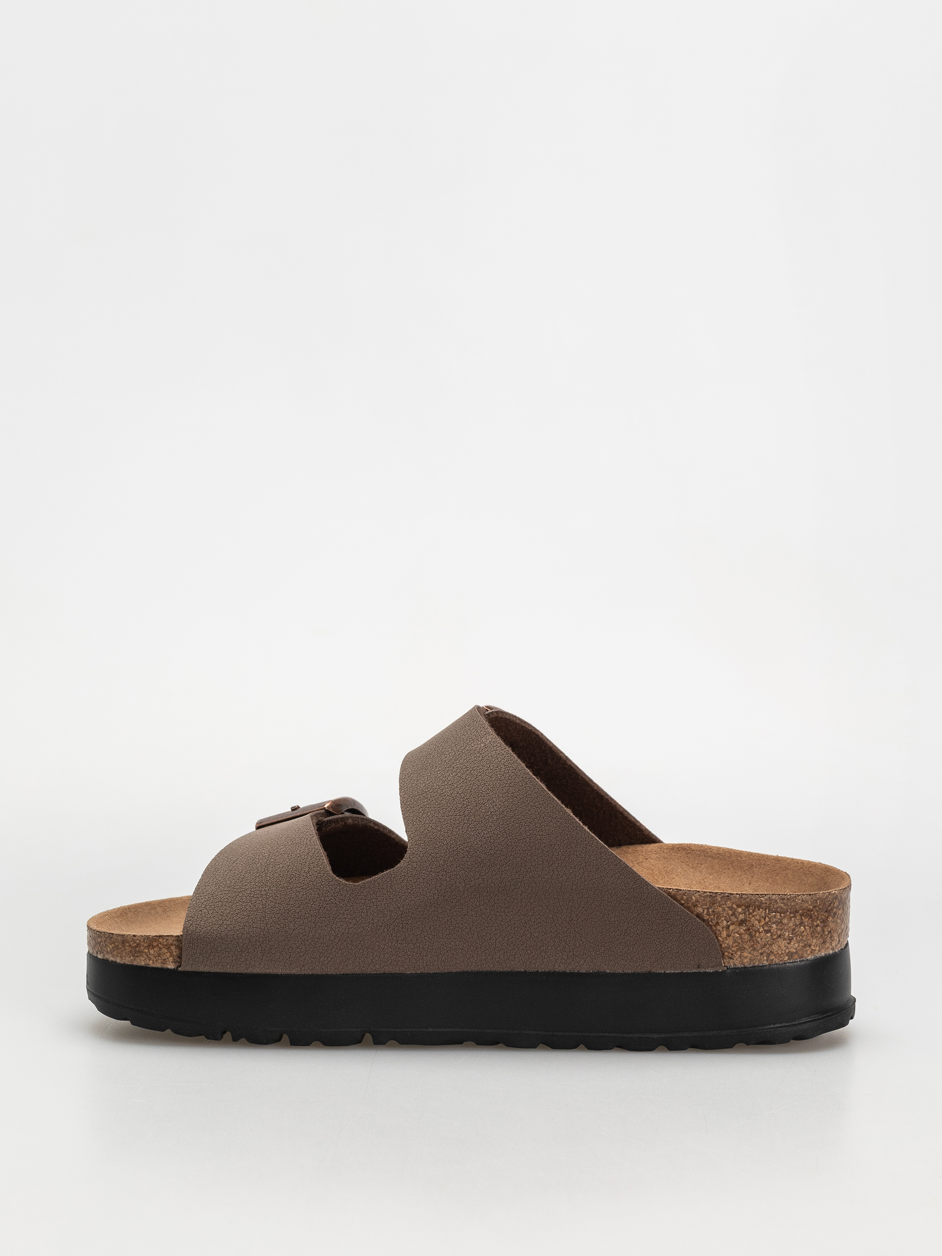 Plážovky Birkenstock Arizona Flex Platform Vegan Narrow Wmn (mocca)
