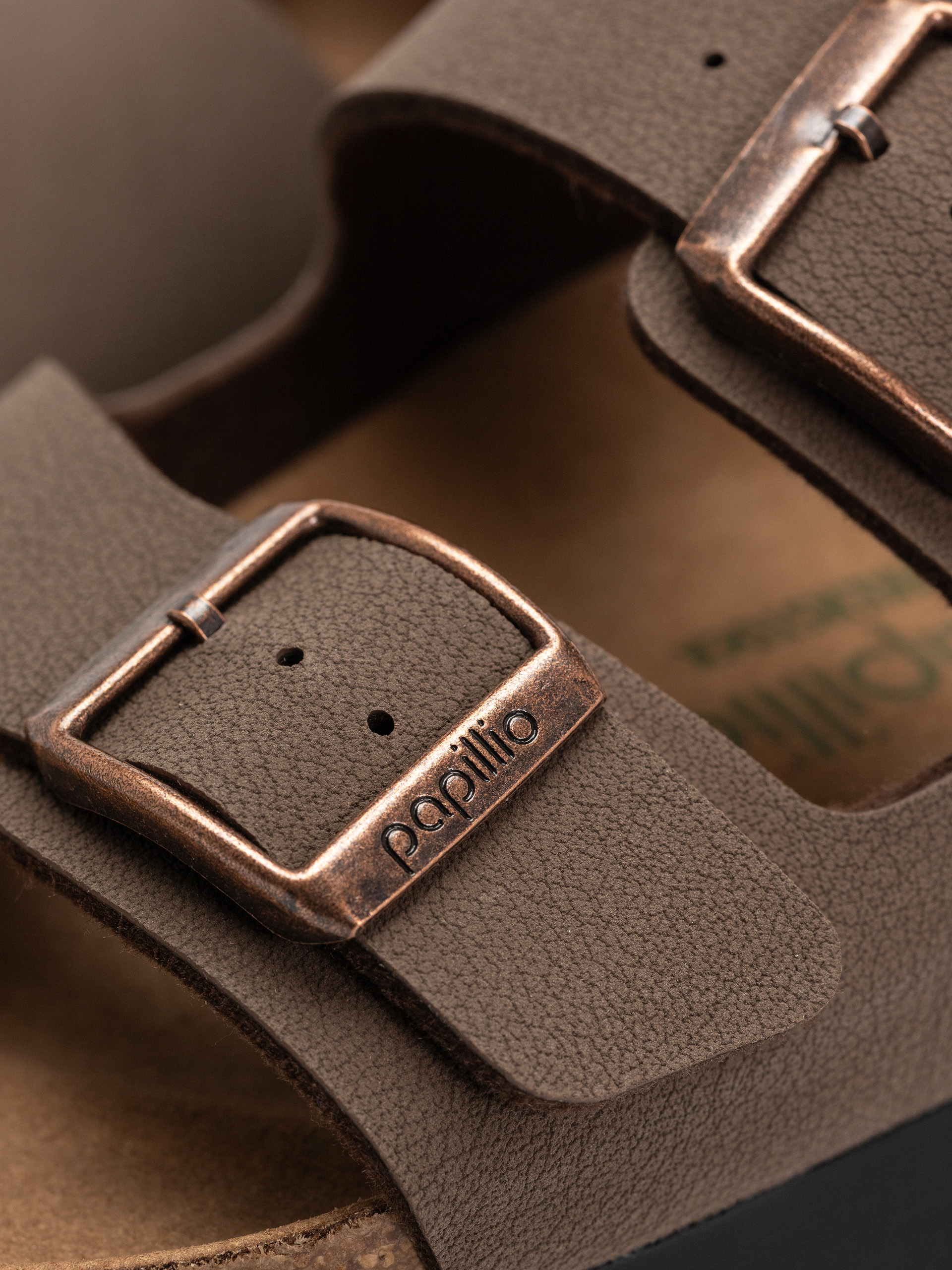 Plážovky Birkenstock Arizona Flex Platform Vegan Narrow Wmn (mocca)