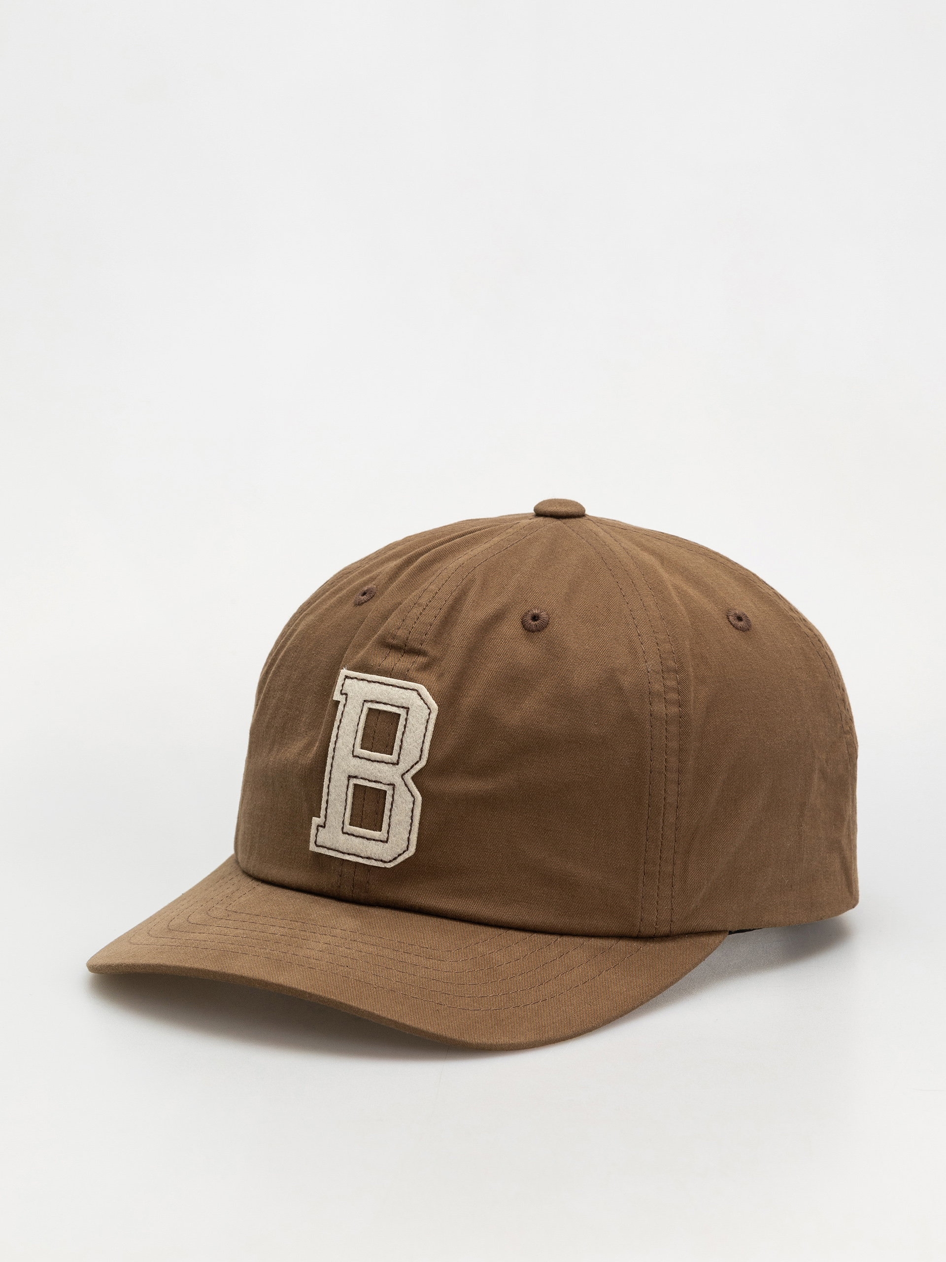 Kšiltovka  Brixton Big B Mp Cap (pinecone brown twill)