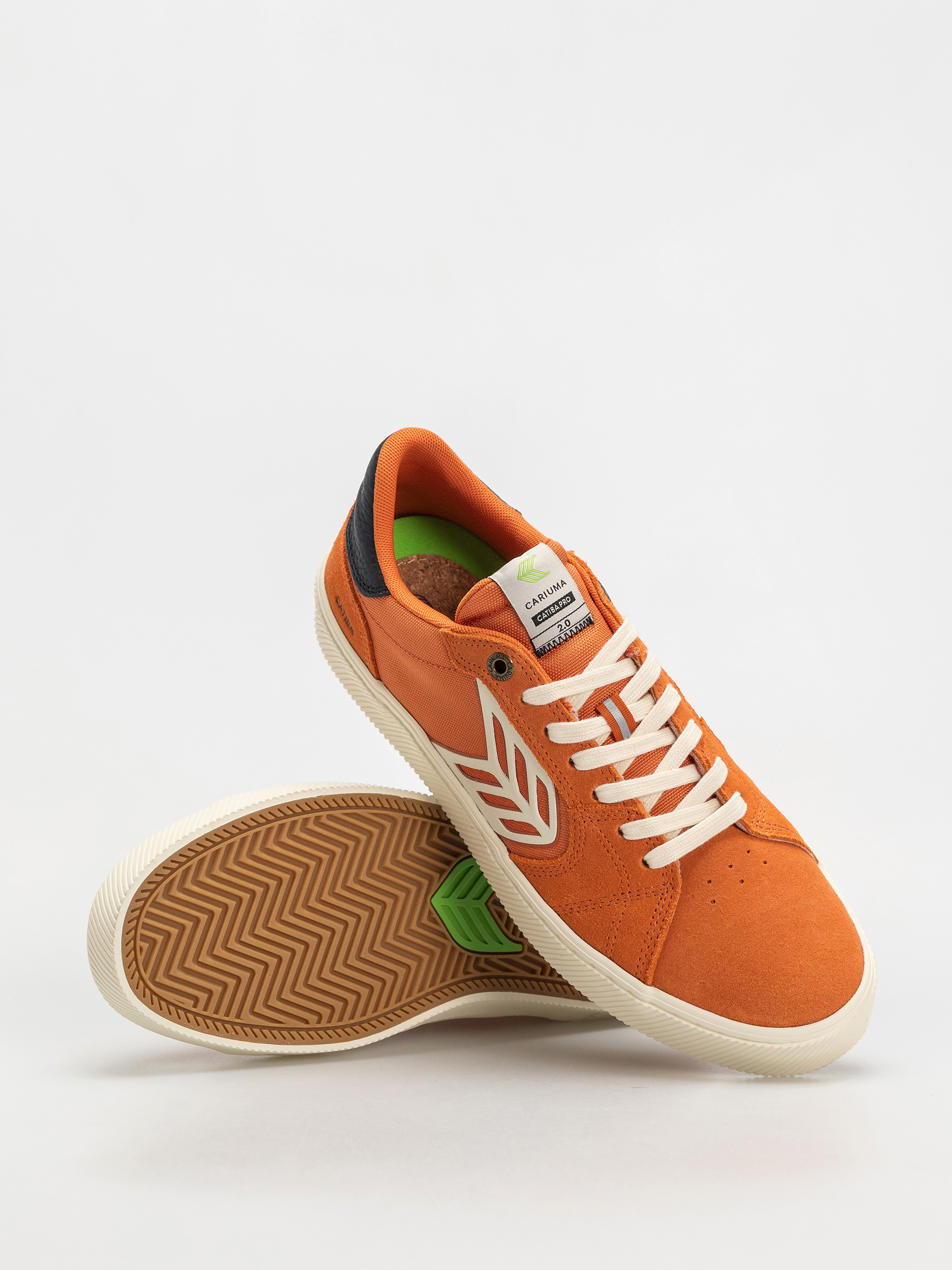 Boty Cariuma Catiba Pro 2.0 (burnt orange suede and cordura ivory logo navy)