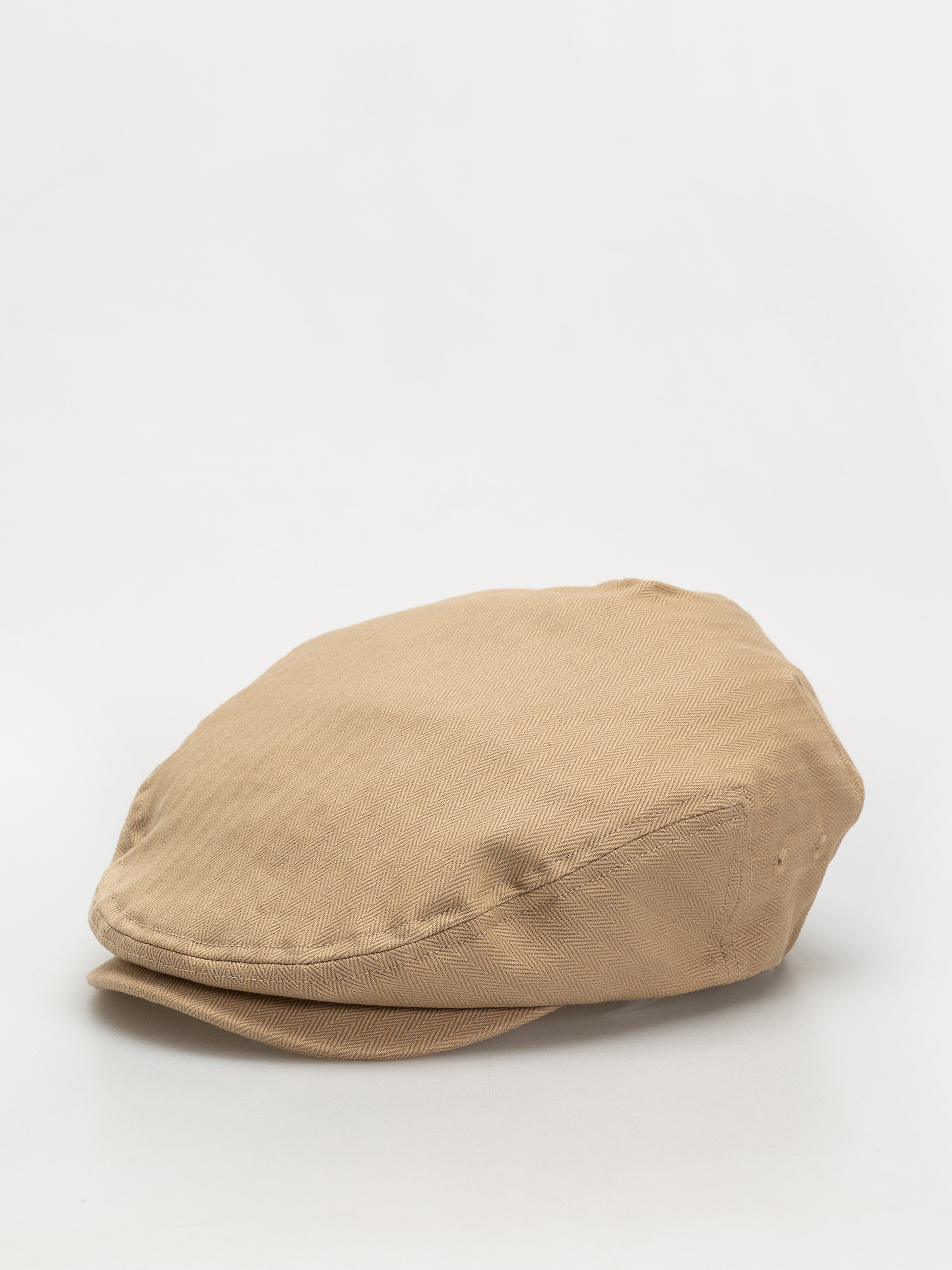 Klobouk s kšiltem Brixton Hooligan Lw Snap Cap (khaki/sand herringbone)