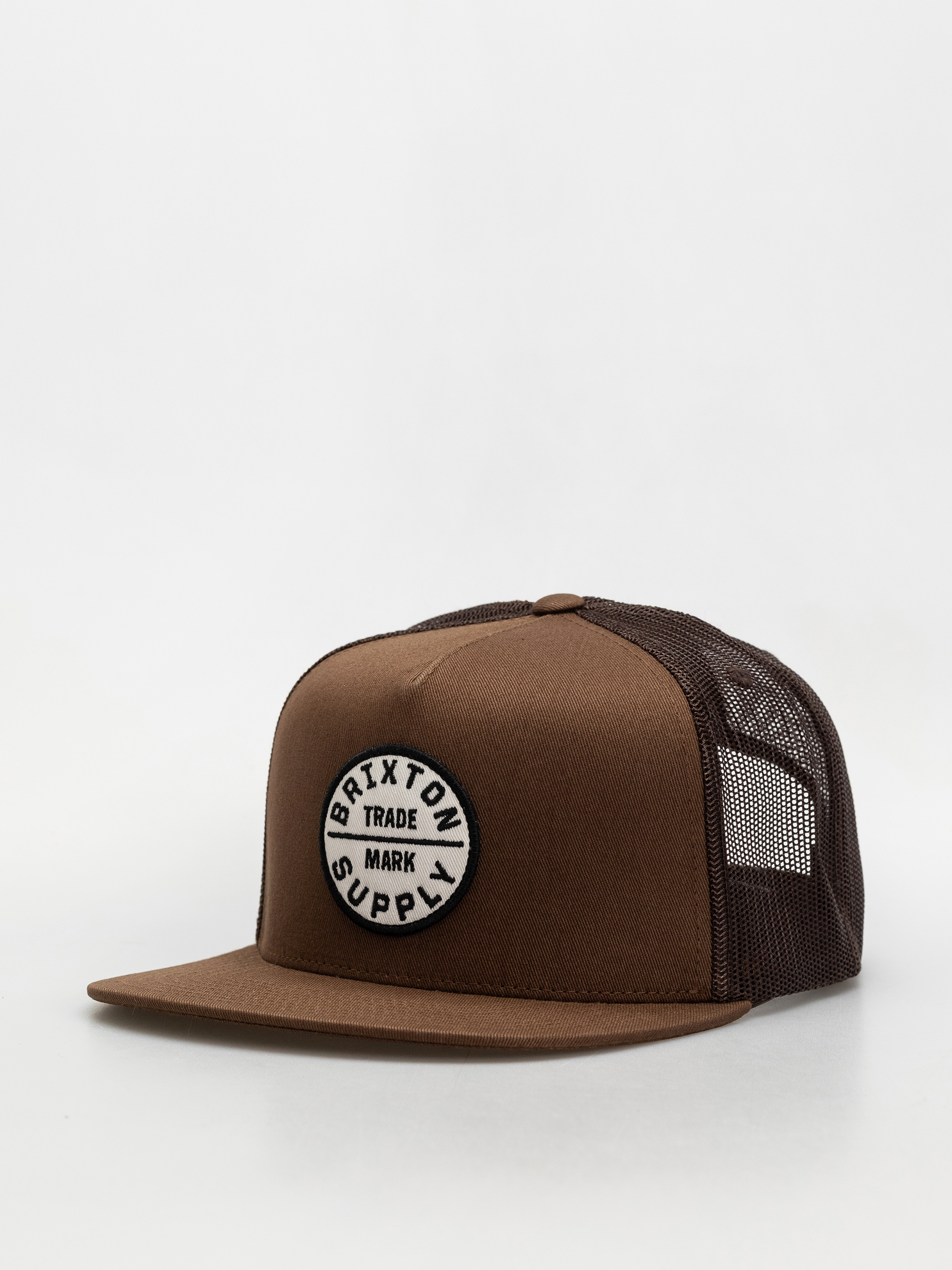Kšiltovka  Brixton Oath Mp Trucker (pinecone brown/pinecone brown)