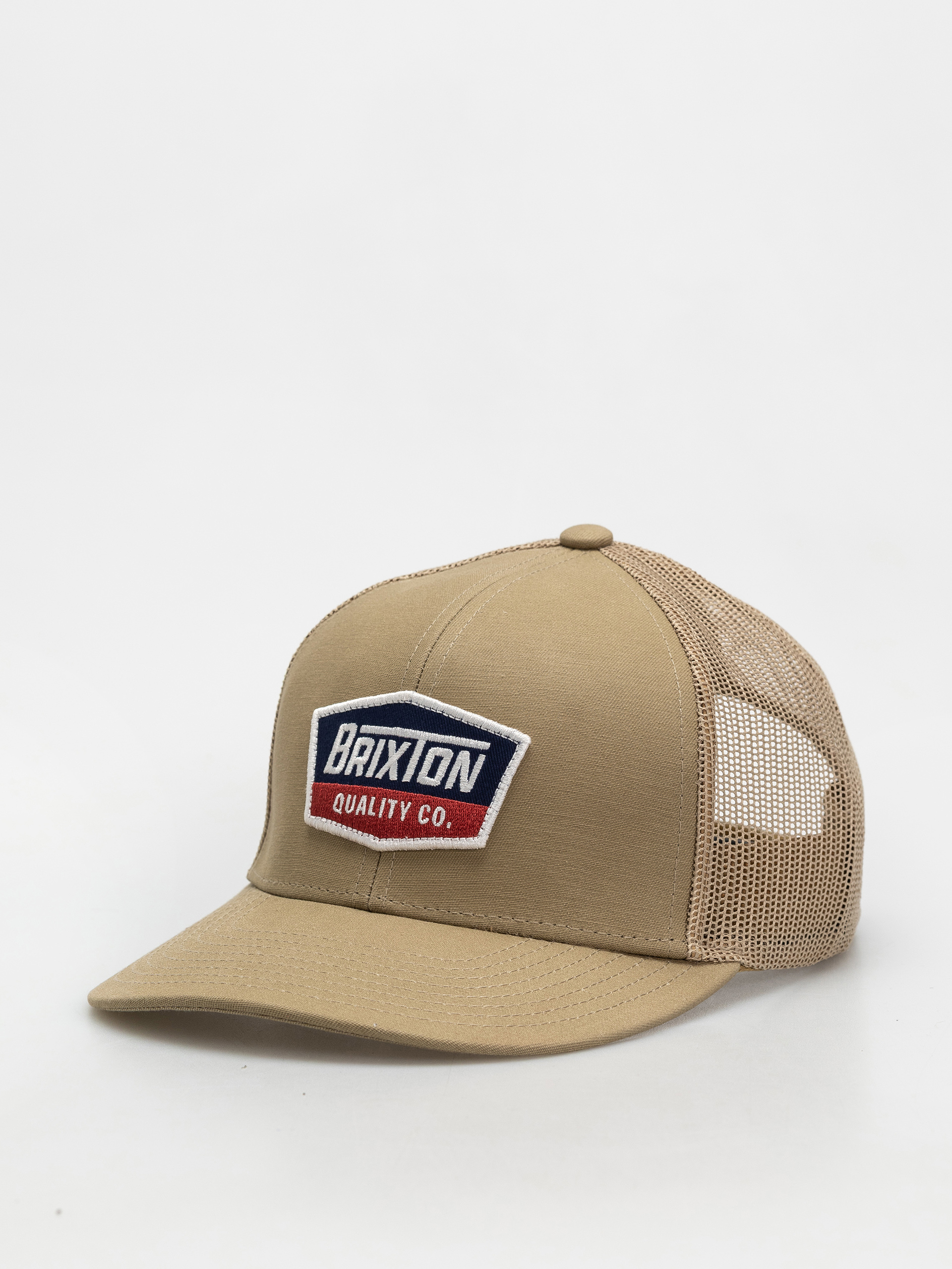 Kšiltovka  Brixton Regal Netplus Mp Trucker (khaki/khaki)