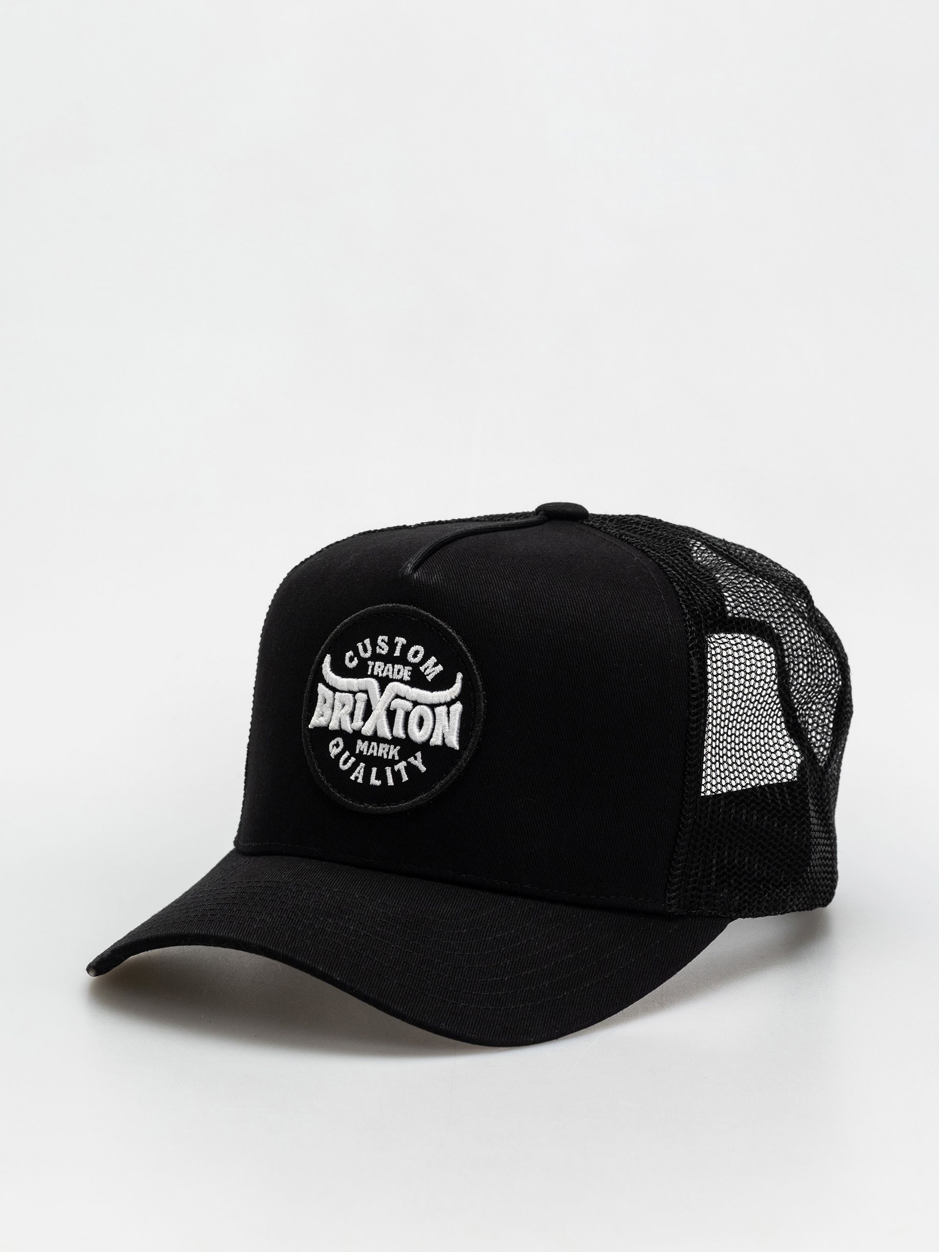 Kšiltovka  Brixton Gibson C Np Mp Trucker (black/black)