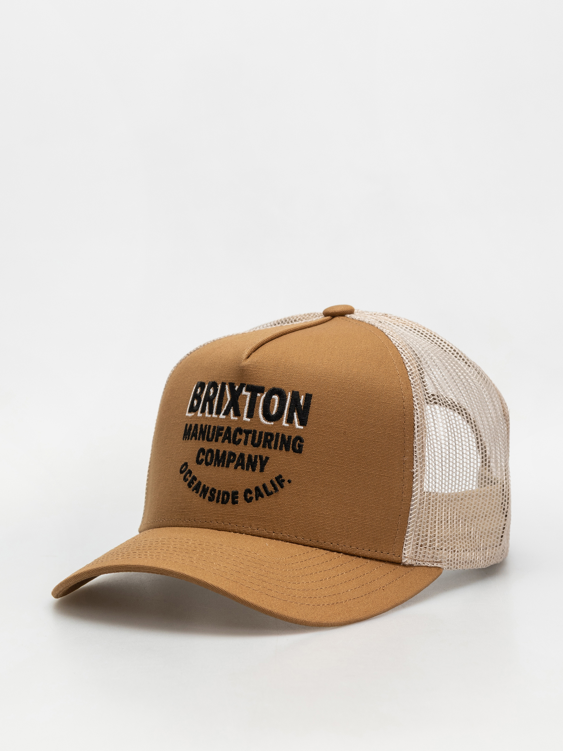 Kšiltovka  Brixton Redoubt C Np Mp Trucker (washed copper/sand)