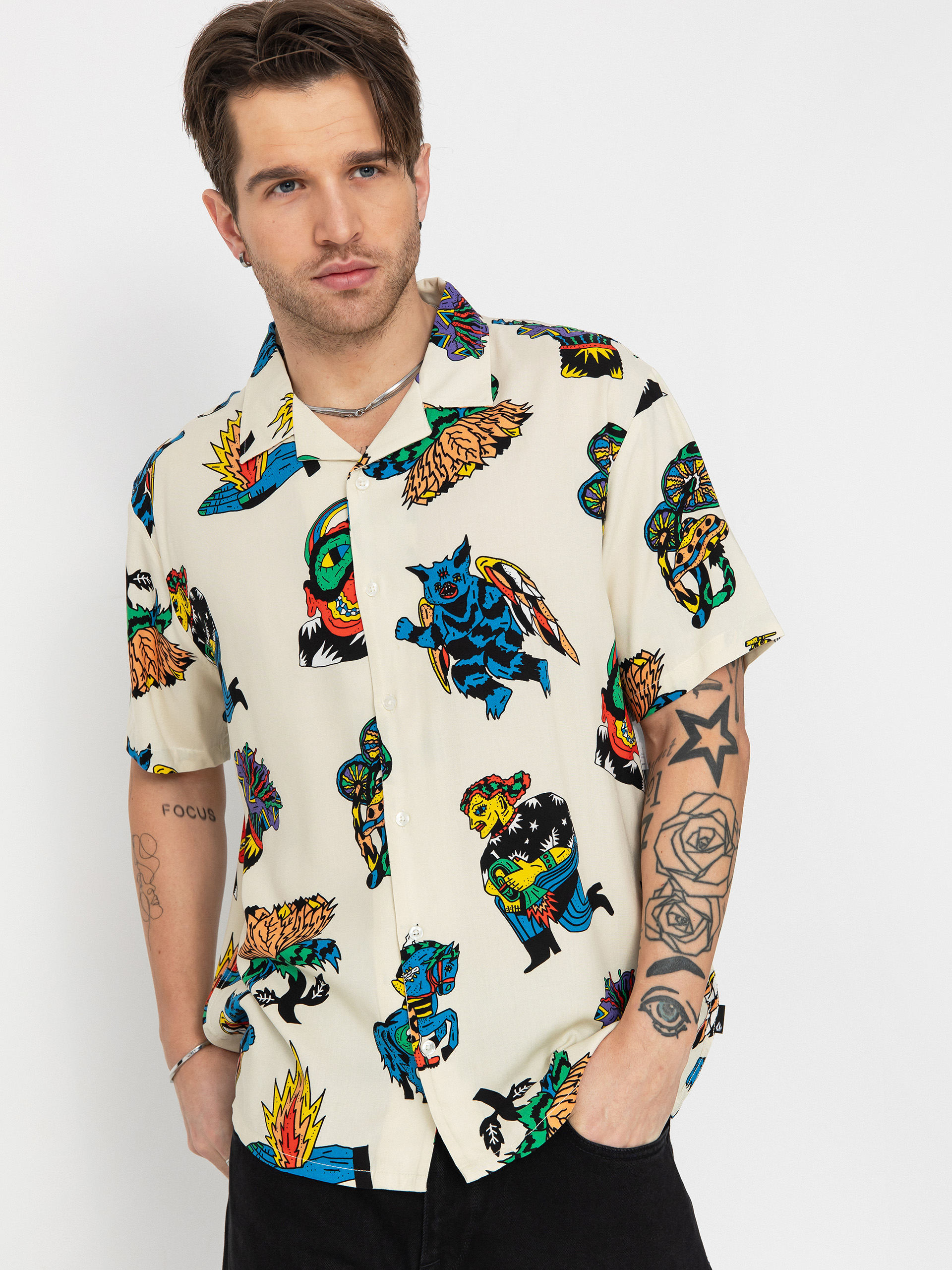 Košile Volcom Fa Bob Mollema