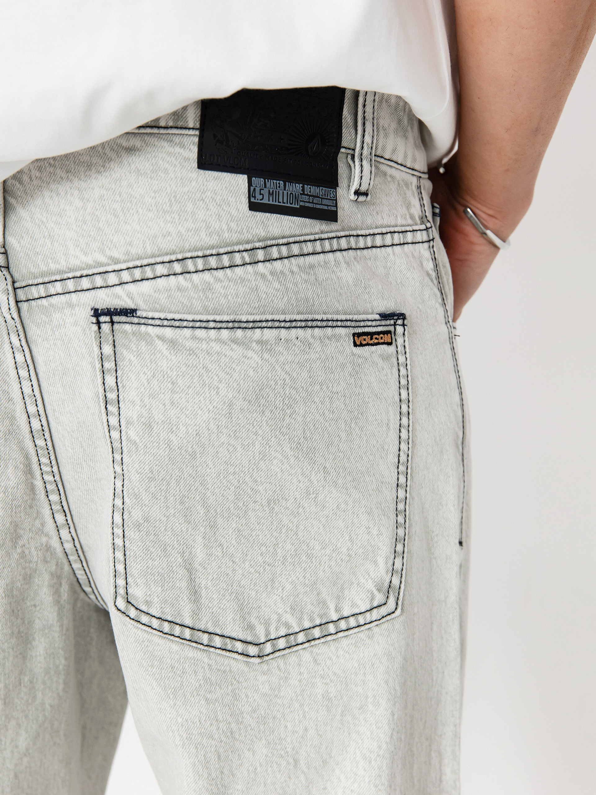 Kalhoty Volcom Billow (bone)