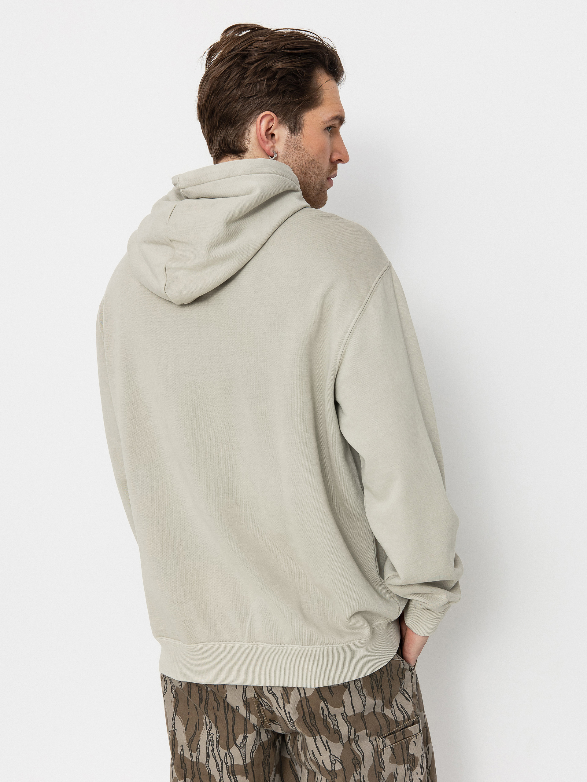Mikina s kapucí Volcom Single Stone Tw HD (light khaki)
