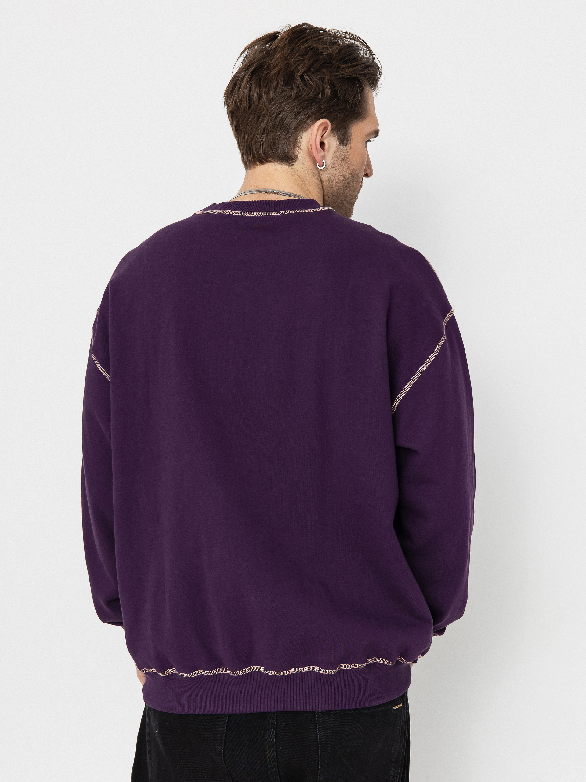 Mikina Volcom Podcol Crew (grape royale)