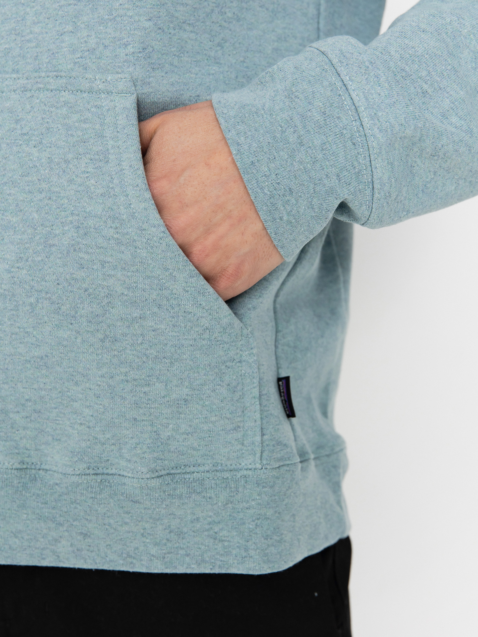 Mikina s kapucí Patagonia Unity Fitz Uprisal HD (thermal blue)