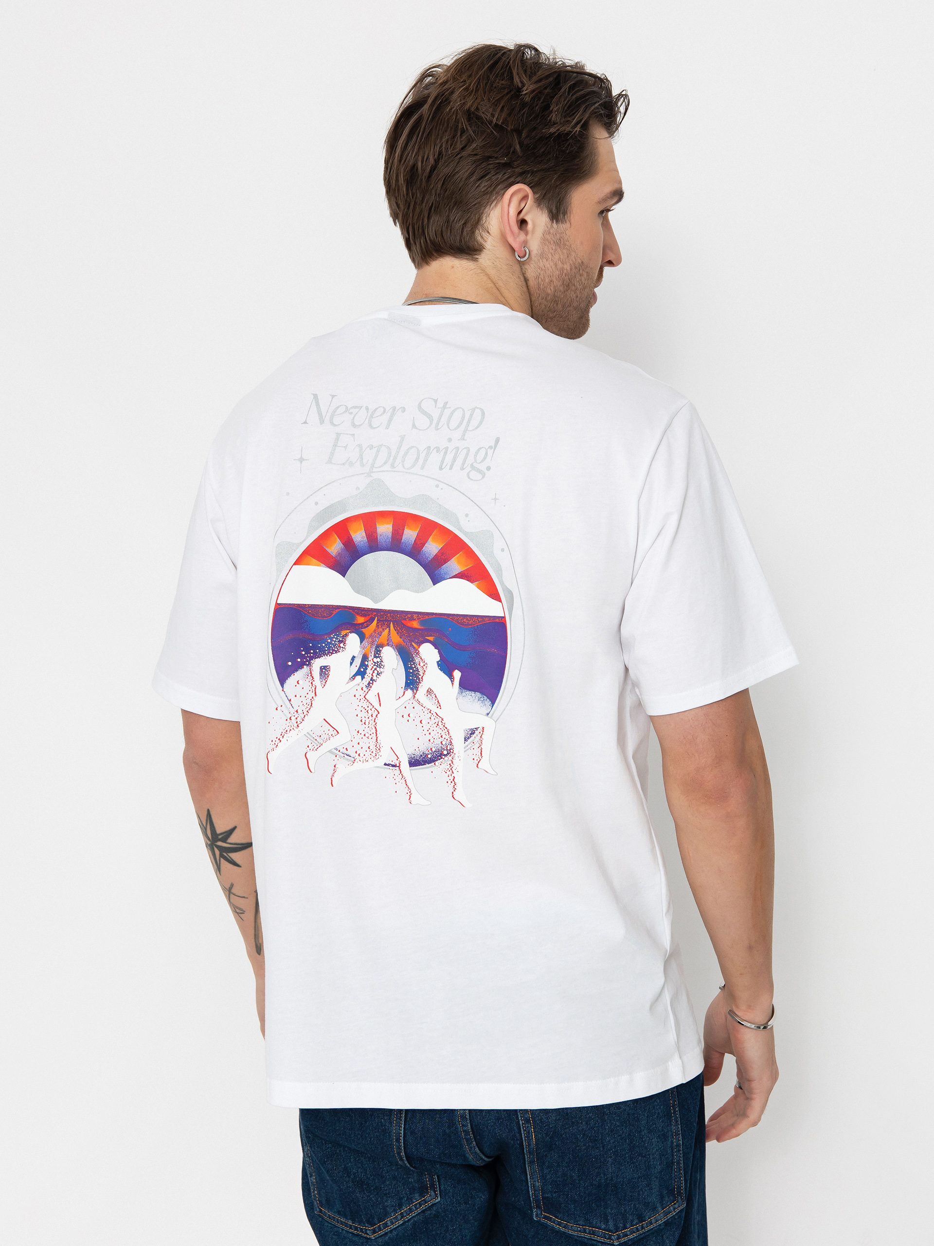 Tričko The North Face Never Stop Relaxed (tnf white)