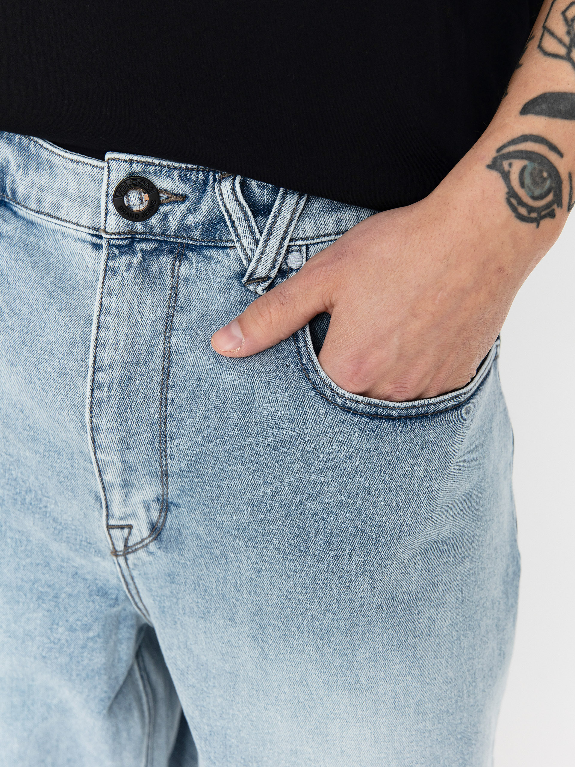 Kalhoty Volcom Chillow (desert dirt indigo)