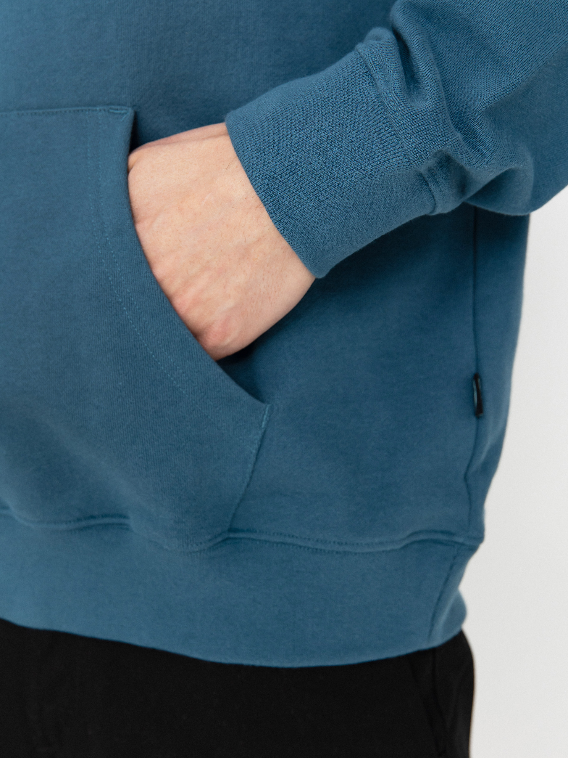 Mikina s kapucí Quiksilver Apog Heritage HD (real teal)