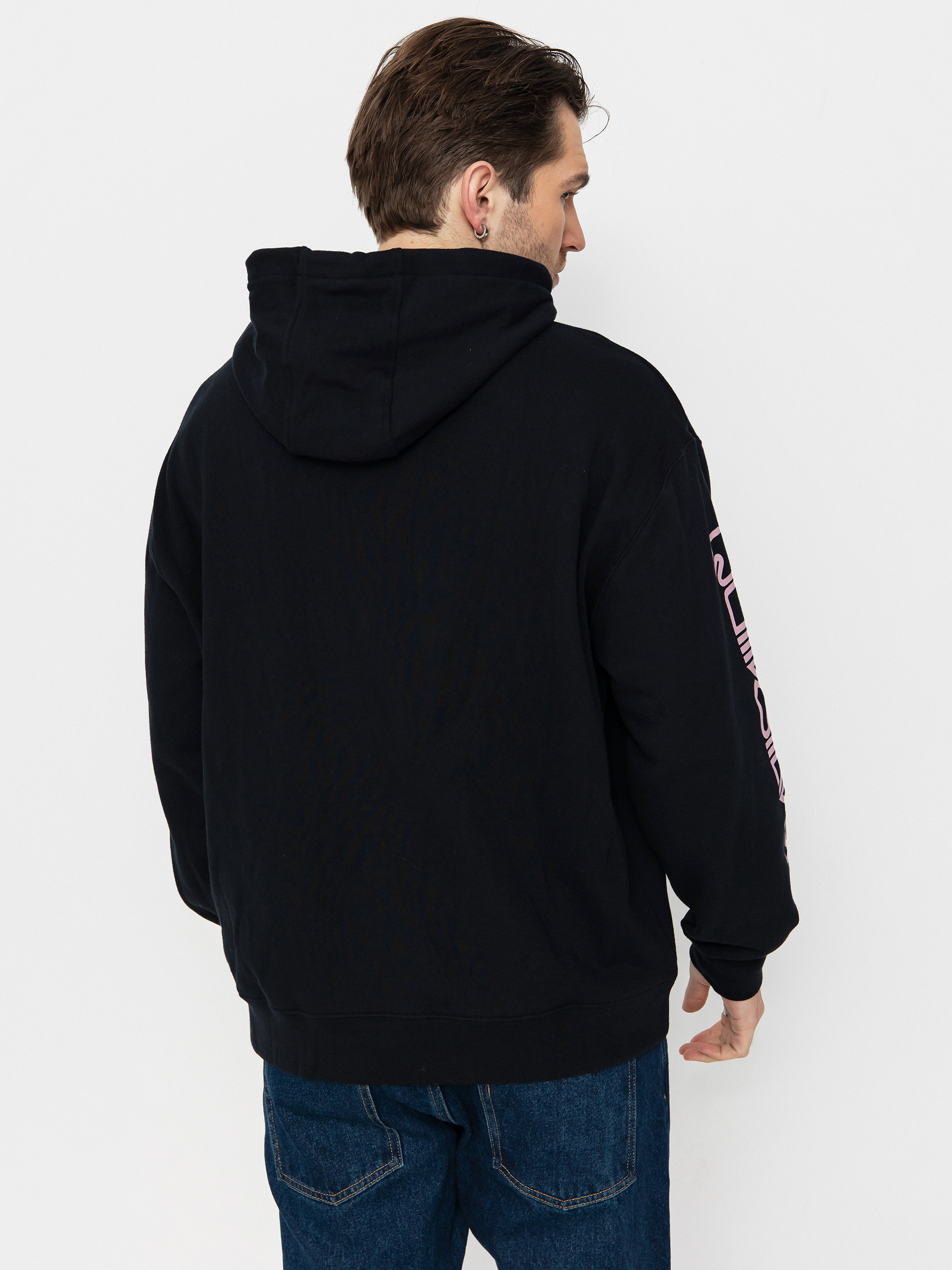 Mikina s kapucí Quiksilver Omni Logo HD (black)